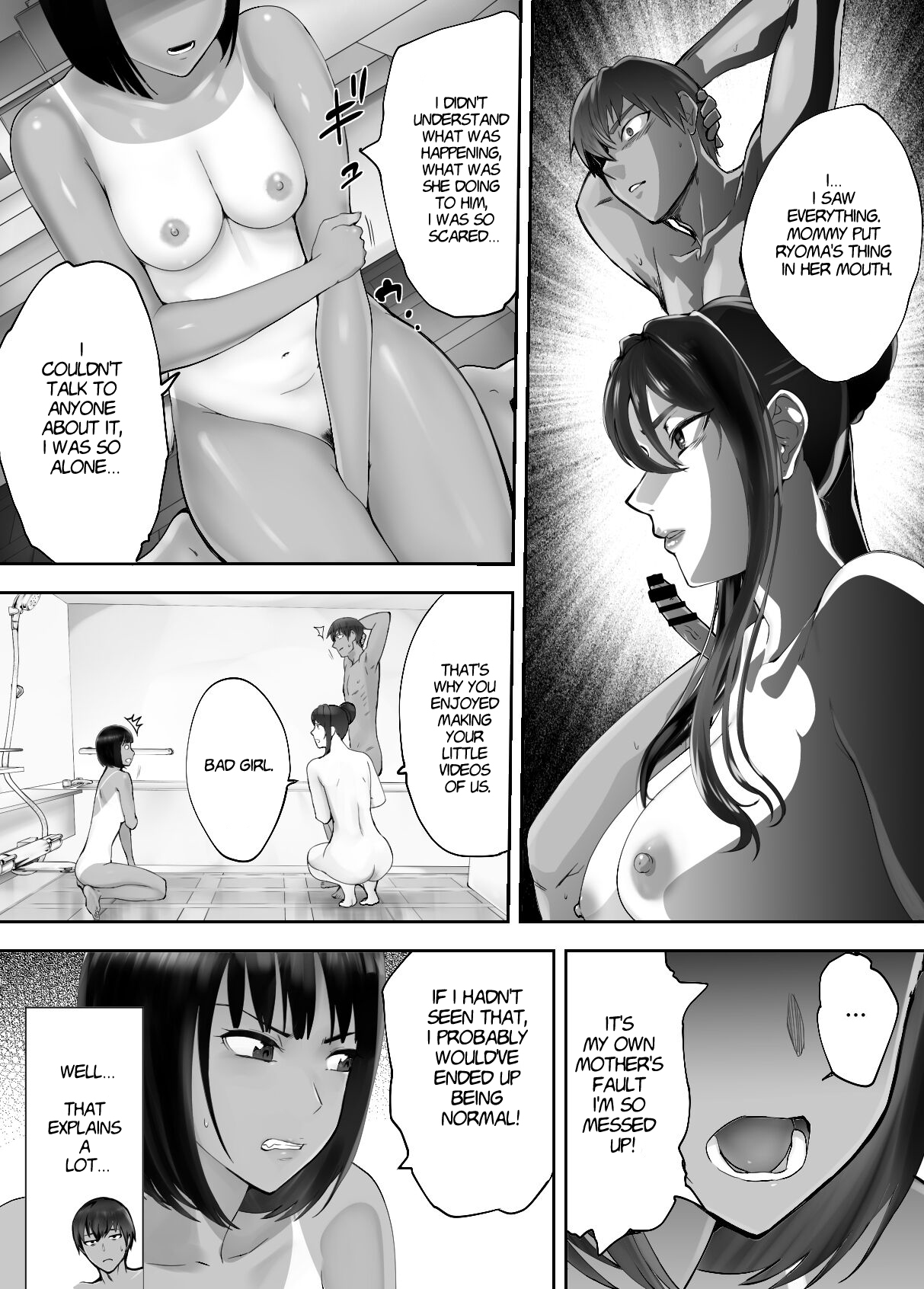 [Pink Sakuhin Okiba (Pink Taro)]Osananajimi ga Mama to Yatte Imasu. 7 | My Childhood Friend is Doing It with My Mom. 7[English] Page 7