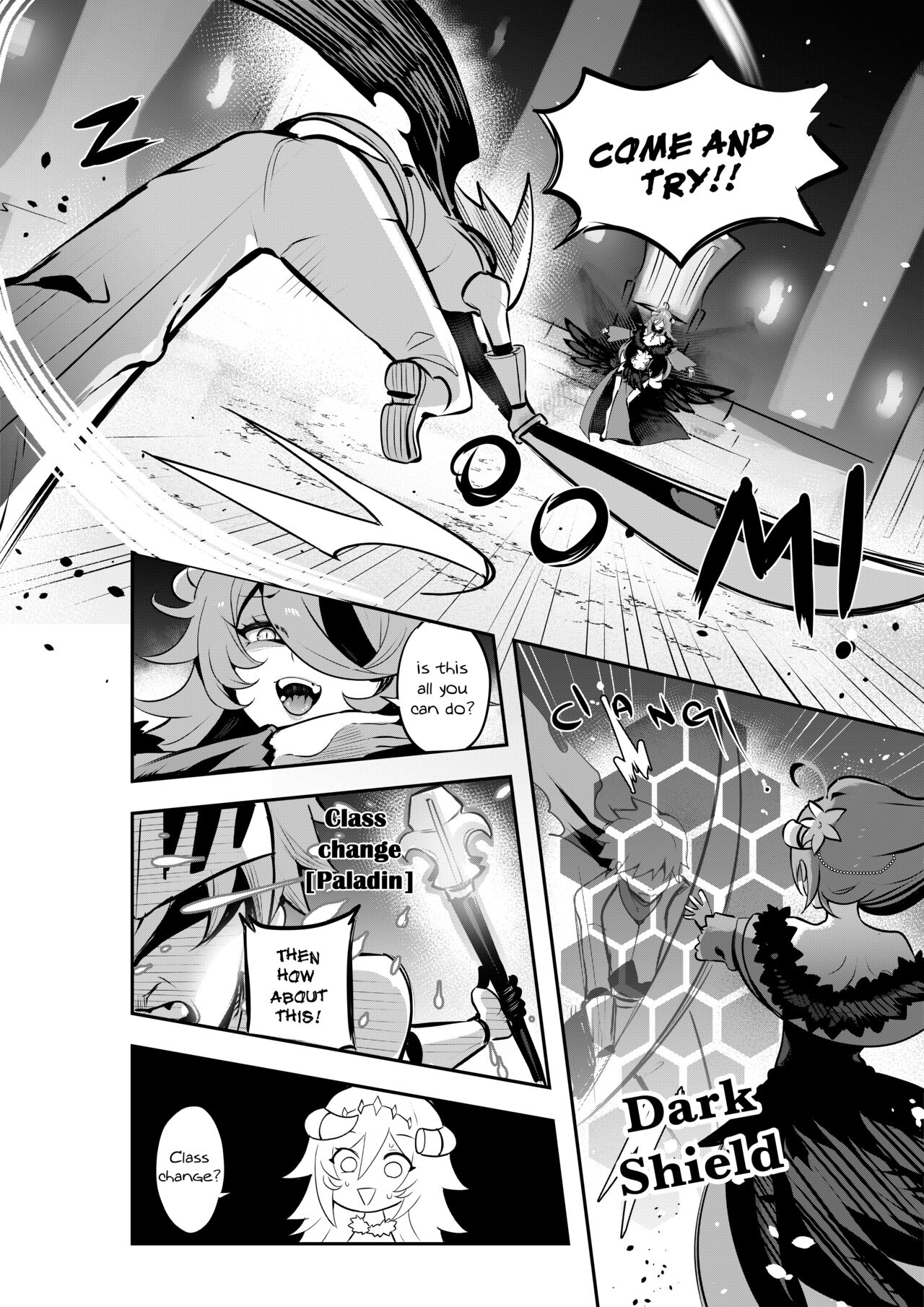 [Onigashima (Onigensou)]The Final Dungeon Boss Can't Be This Easy To Defeat?!(Oumiya Emma) [English] [Decensored] [High Res] Page 4