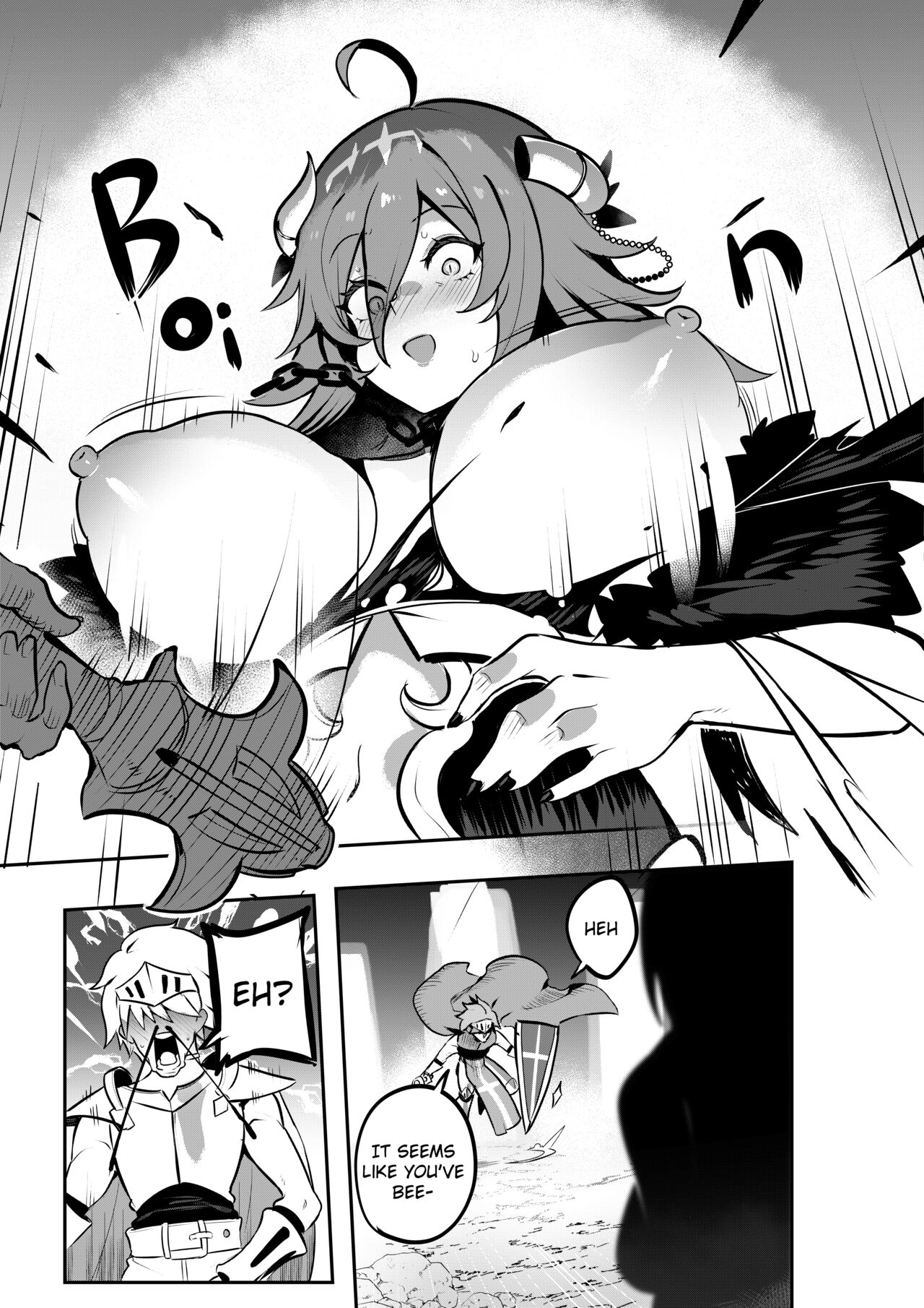 [Onigashima (Onigensou)]The Final Dungeon Boss Can't Be This Easy To Defeat?!(Oumiya Emma) [English] [Decensored] [High Res] Page 5