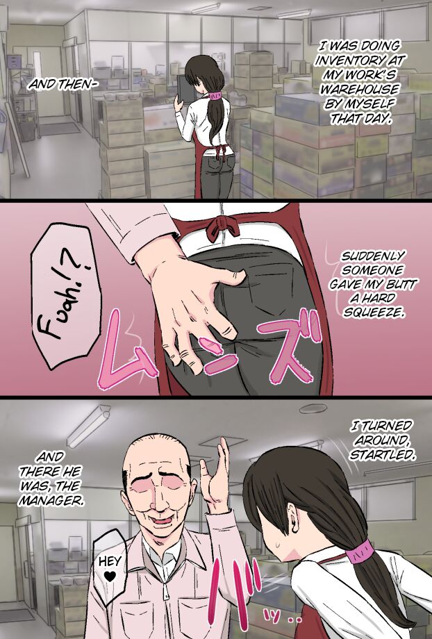 [Kintama Ookami]Senshokuzuma ~Jimi de Kyonyuu na Shufu ga Dosukebe Hihi Jijii no Iro ni Somaru made~[English] [ChoriScans] Page 37