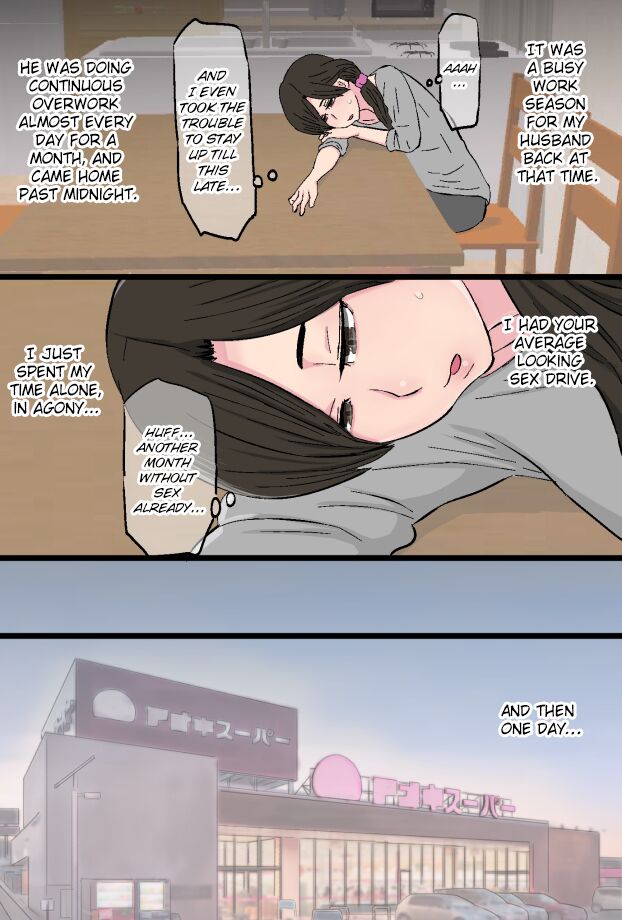 [Kintama Ookami]Senshokuzuma ~Jimi de Kyonyuu na Shufu ga Dosukebe Hihi Jijii no Iro ni Somaru made~[English] [ChoriScans] Page 8