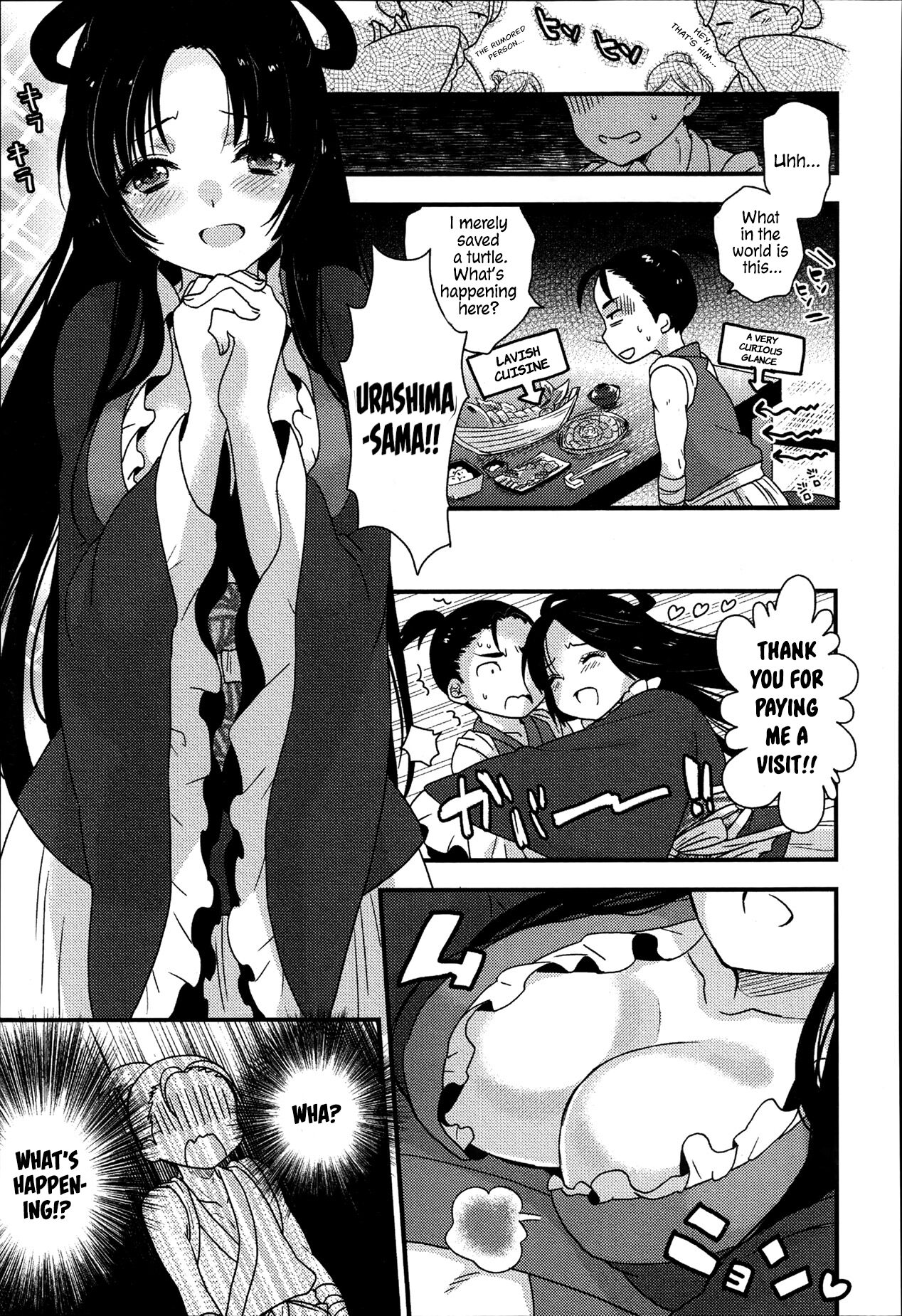[Sadakichi]Otohime Hajimete no Shiofuki | Otohime's First Time Squirting(COMIC Anthurium 003 2013-07) [English] [ConTL] Page 3