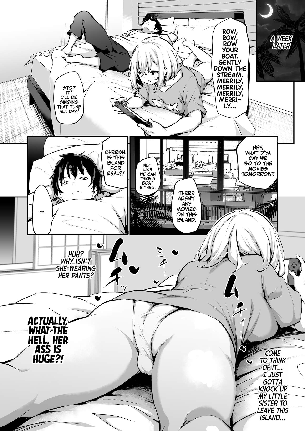 [Airandou]Imouto Haramasenai to Derarenai Shima | You Must Breed Your Sister To Leave This Island + Omake[Team Rabu2+AJubbz] [Decensored] [Digital] Page 7