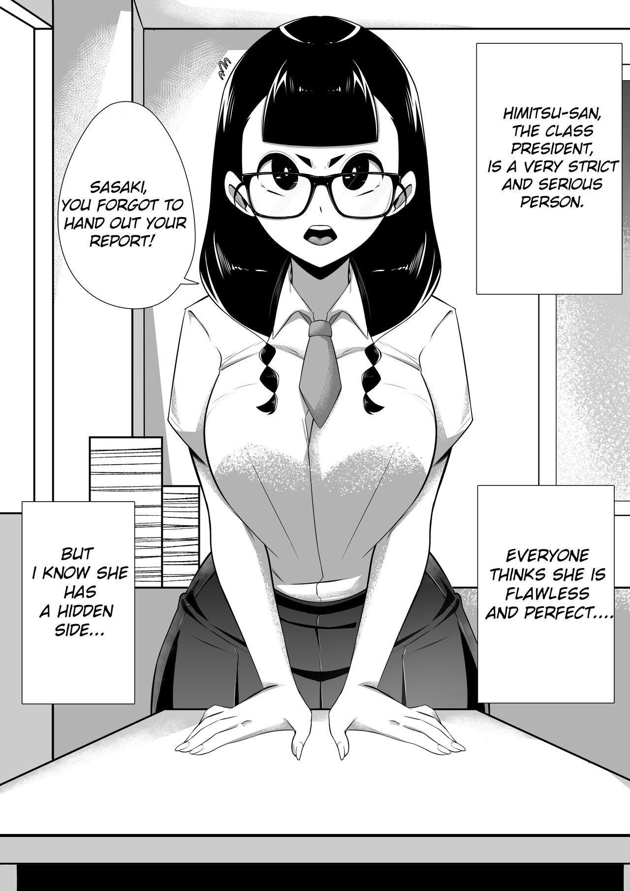 [Sorabluesky]Himitsu-san no Himitsu. | Himitsu-san's Secret[English] Page 1