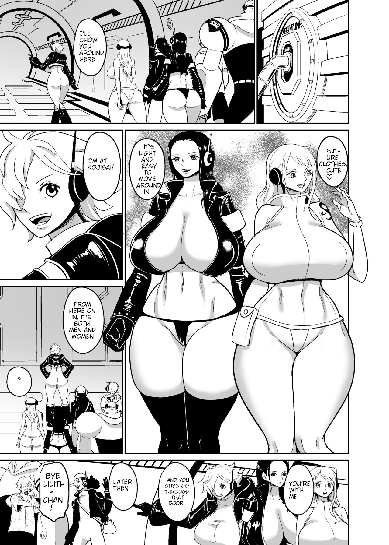 [REM9 (Hamiltan)]Onna Kaizoku Kyousei Zecchou Kikaikan | Female Pirate Rape Machine[English] [Sun King] [Digital] [Incomplete] Page 2