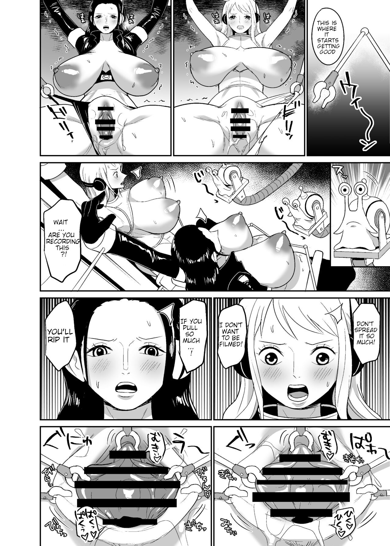 [REM9 (Hamiltan)]Onna Kaizoku Kyousei Zecchou Kikaikan | Female Pirate Rape Machine[English] [Sun King] [Digital] [Incomplete] Page 9