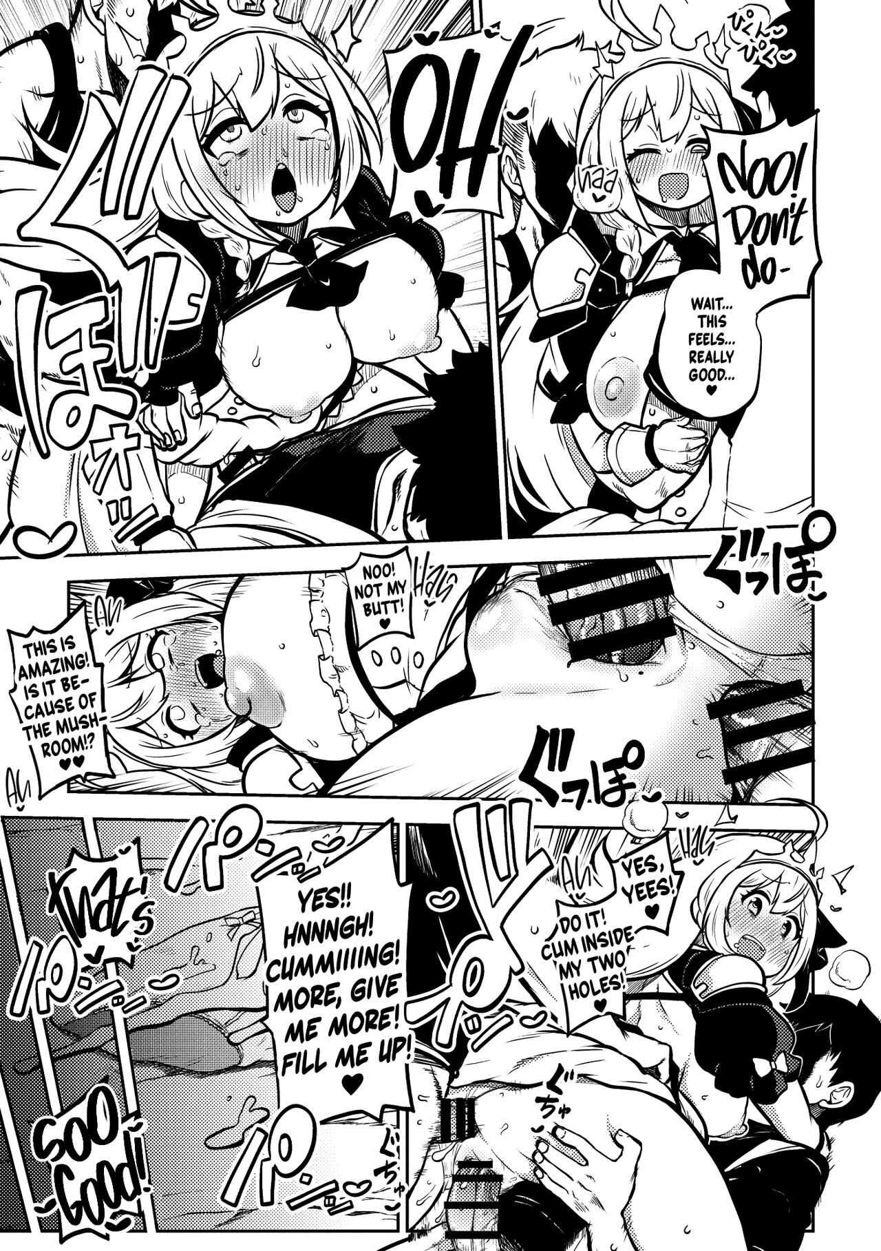 [Shoujo Rakugakichuu (Himajin no Izu)]PriConne Matometeokou kana tte(Princess Connect! Re:Dive) [English] [Shiromaru] [Digital] Page 3