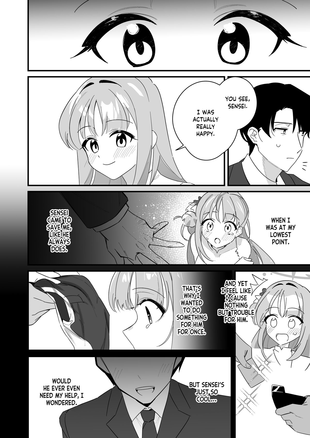 [Samayou Majin (Saionji Mayoi)]Ohime-sama wa Ouji-sama o Tasuketai! - The Princess wants to Save the Prince(Blue Archive) [English] [Tea Party Scans] [Digital] Page 30