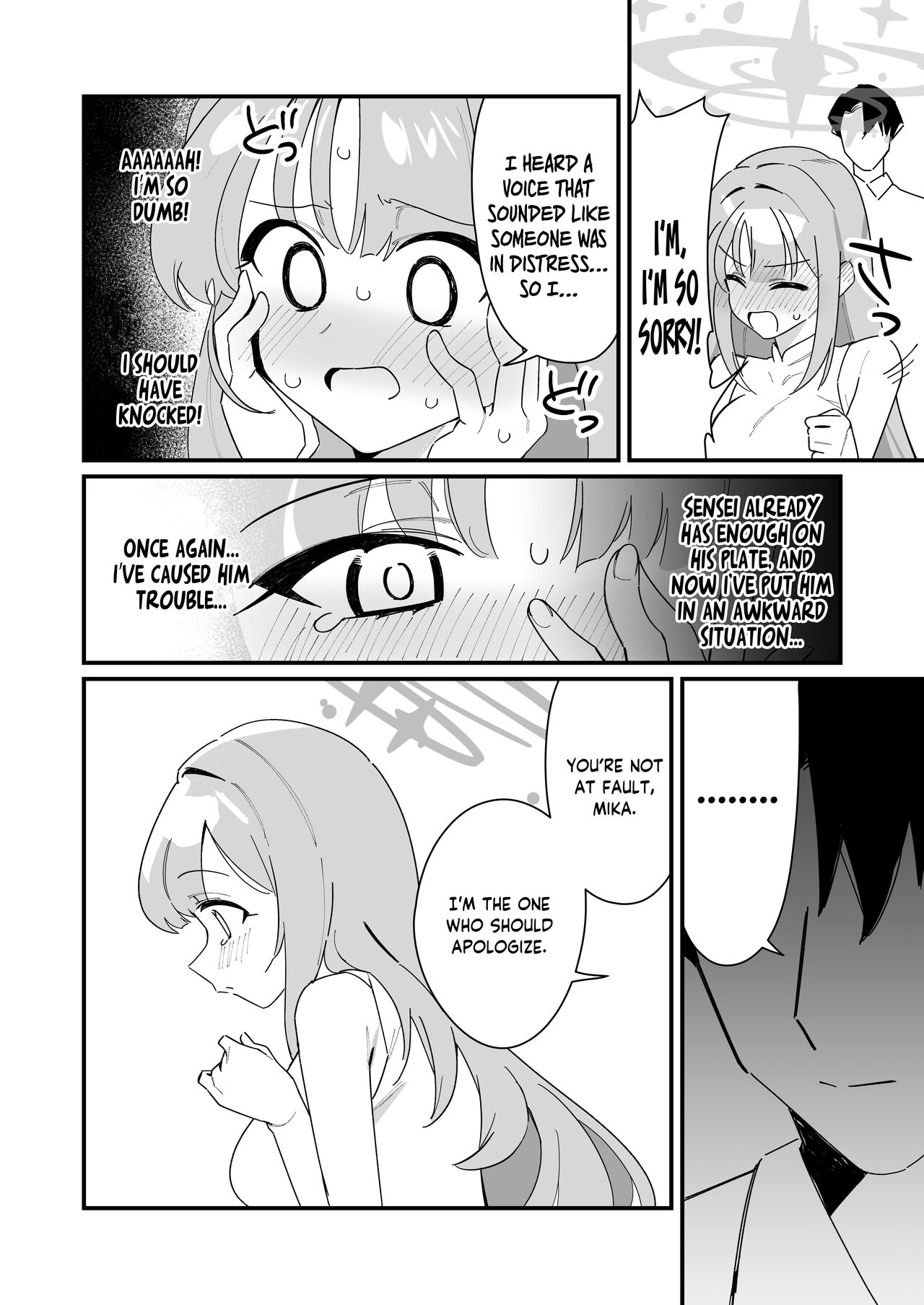[Samayou Majin (Saionji Mayoi)]Ohime-sama wa Ouji-sama o Tasuketai! - The Princess wants to Save the Prince(Blue Archive) [English] [Tea Party Scans] [Digital] Page 6