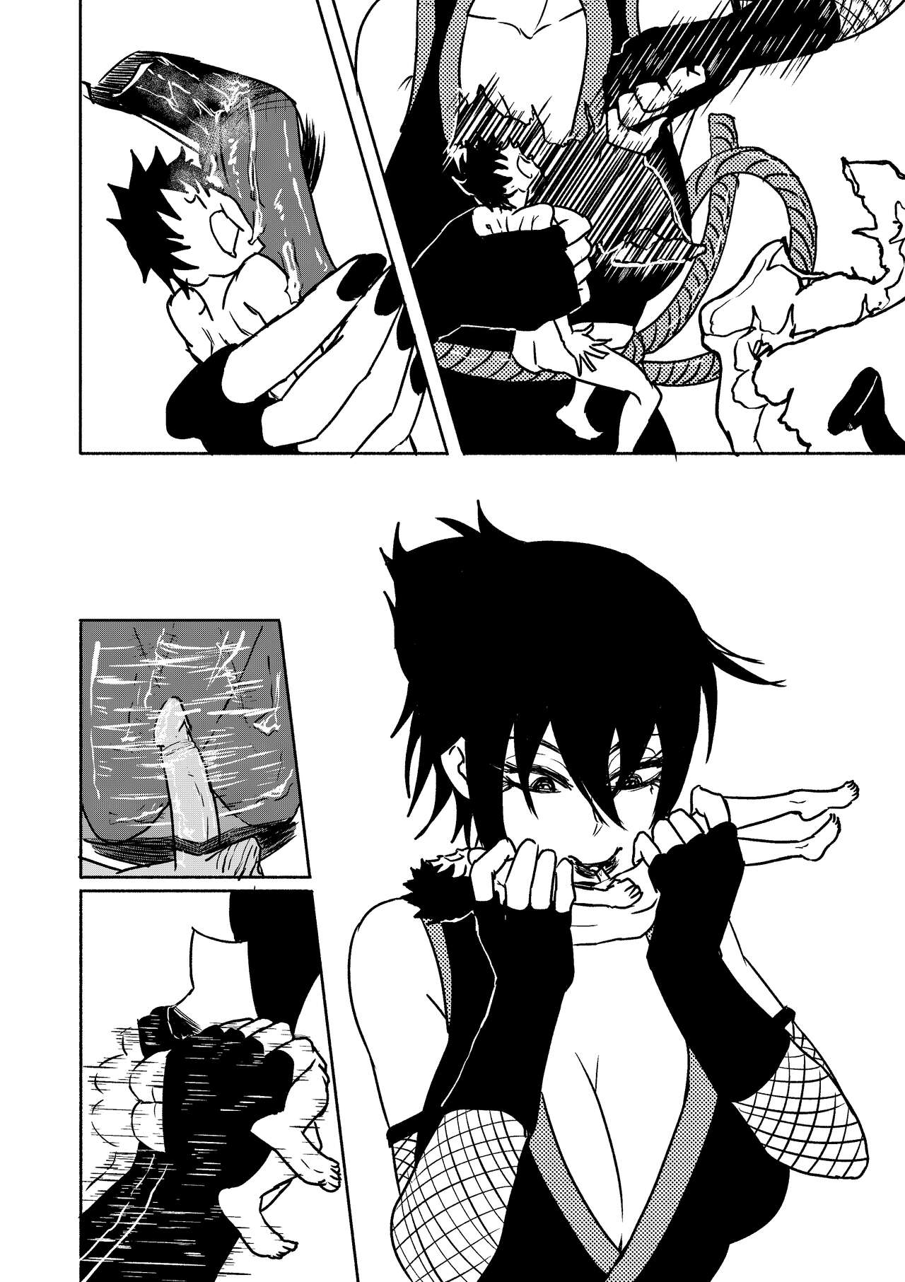 [shoulder enjoyer]Ninja Vore 1 & 2 Page 4