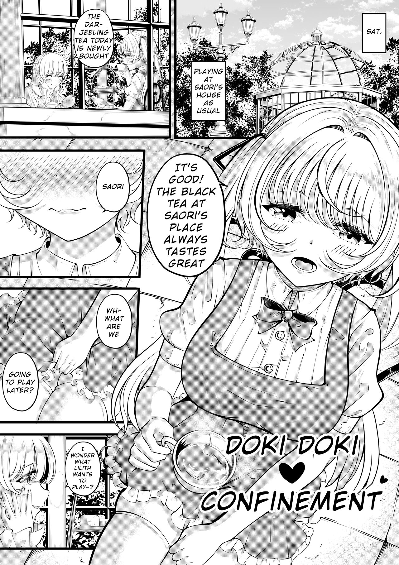 [Gin-chan]Lilith's Troubles—Doki Doki Confinement Page 1