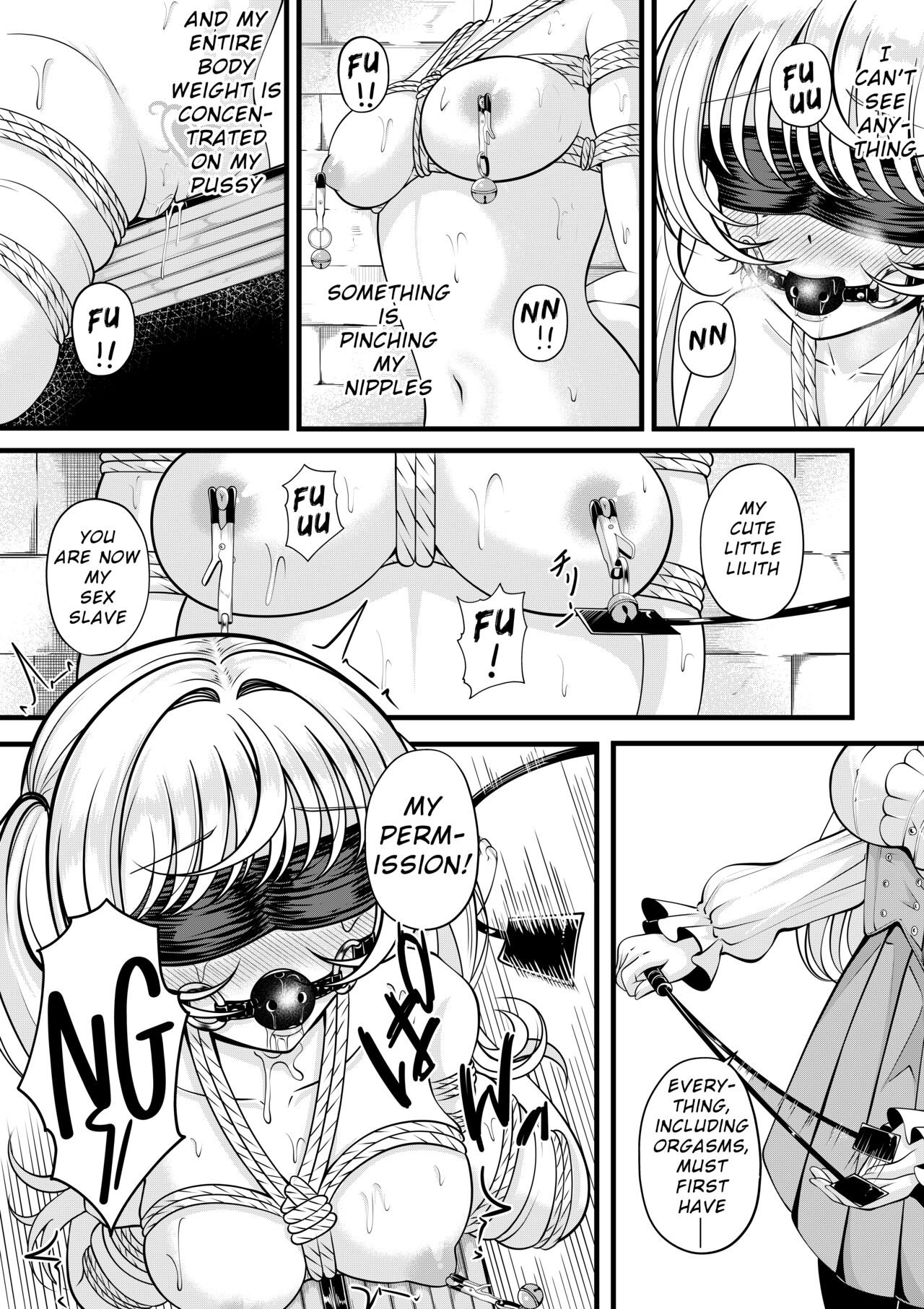 [Gin-chan]Lilith's Troubles—Doki Doki Confinement Page 10