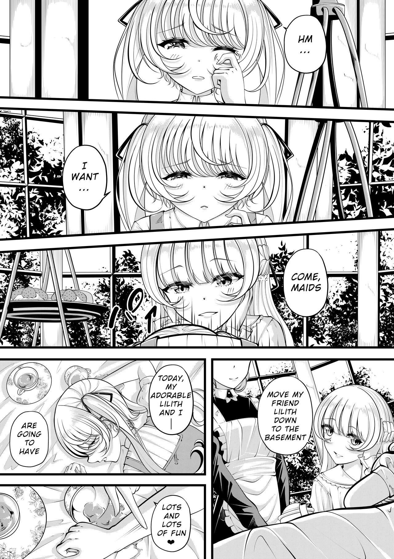 [Gin-chan]Lilith's Troubles—Doki Doki Confinement Page 2