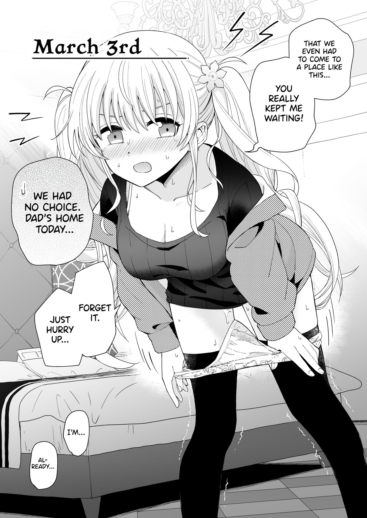[Hiro no Ke (Hiro Hirono)]Sasete Kureru 3 no Gimai | A Younger Stepsister Who Only Has Sex With Me on Days That are Divisible by 3 or on Days That Include The Number 3.[English] [HeatManga] Page 33