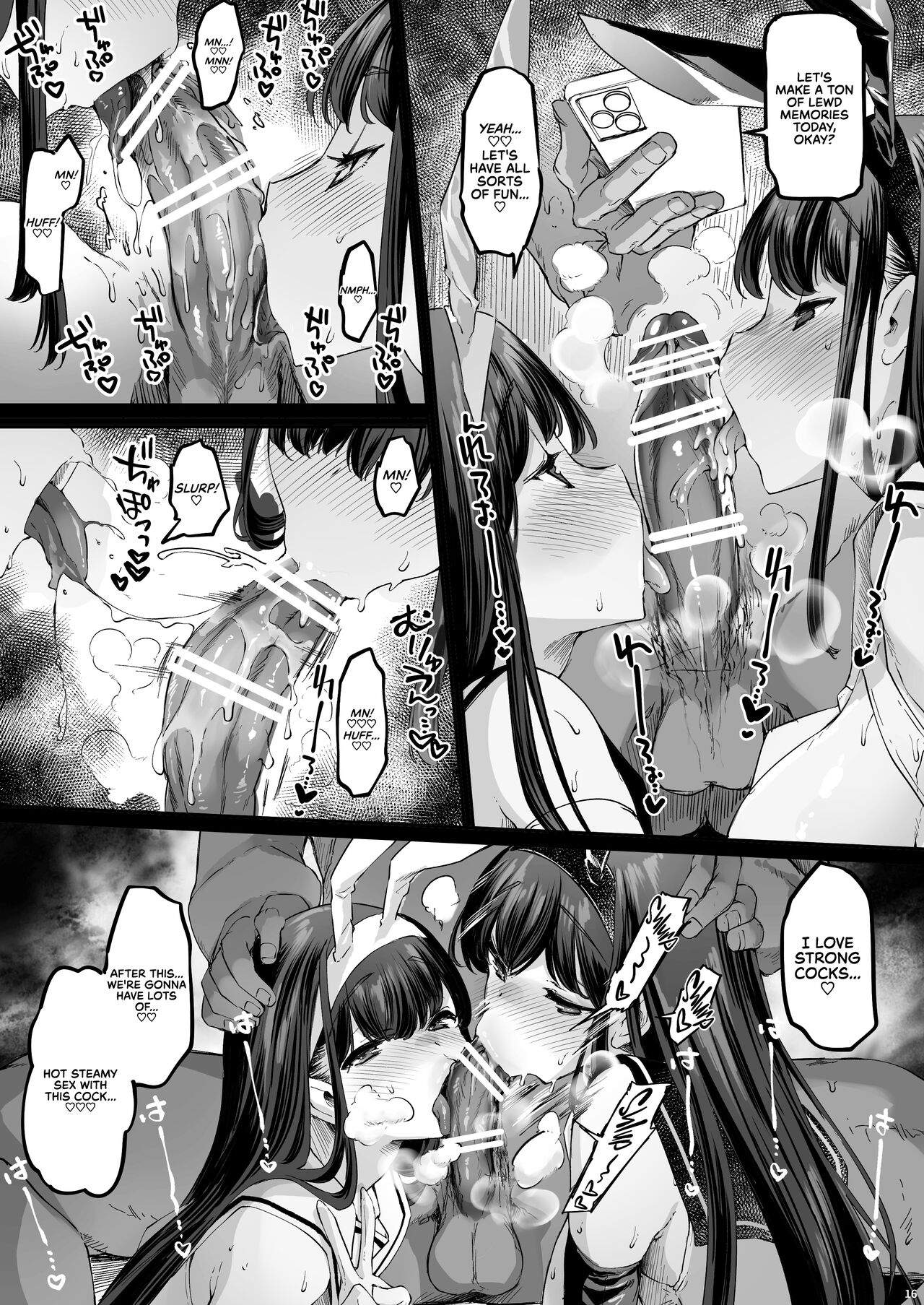 [Fujiya Honten (Thomas)]Nagaaai Chichi no Futago Shimai to Koubi Mokuteki Otomari Onsen | Spending the Night at the Hot Springs to Fuck Twins With Looong Boobs[English] [RedLantern] [Digital] Page 17
