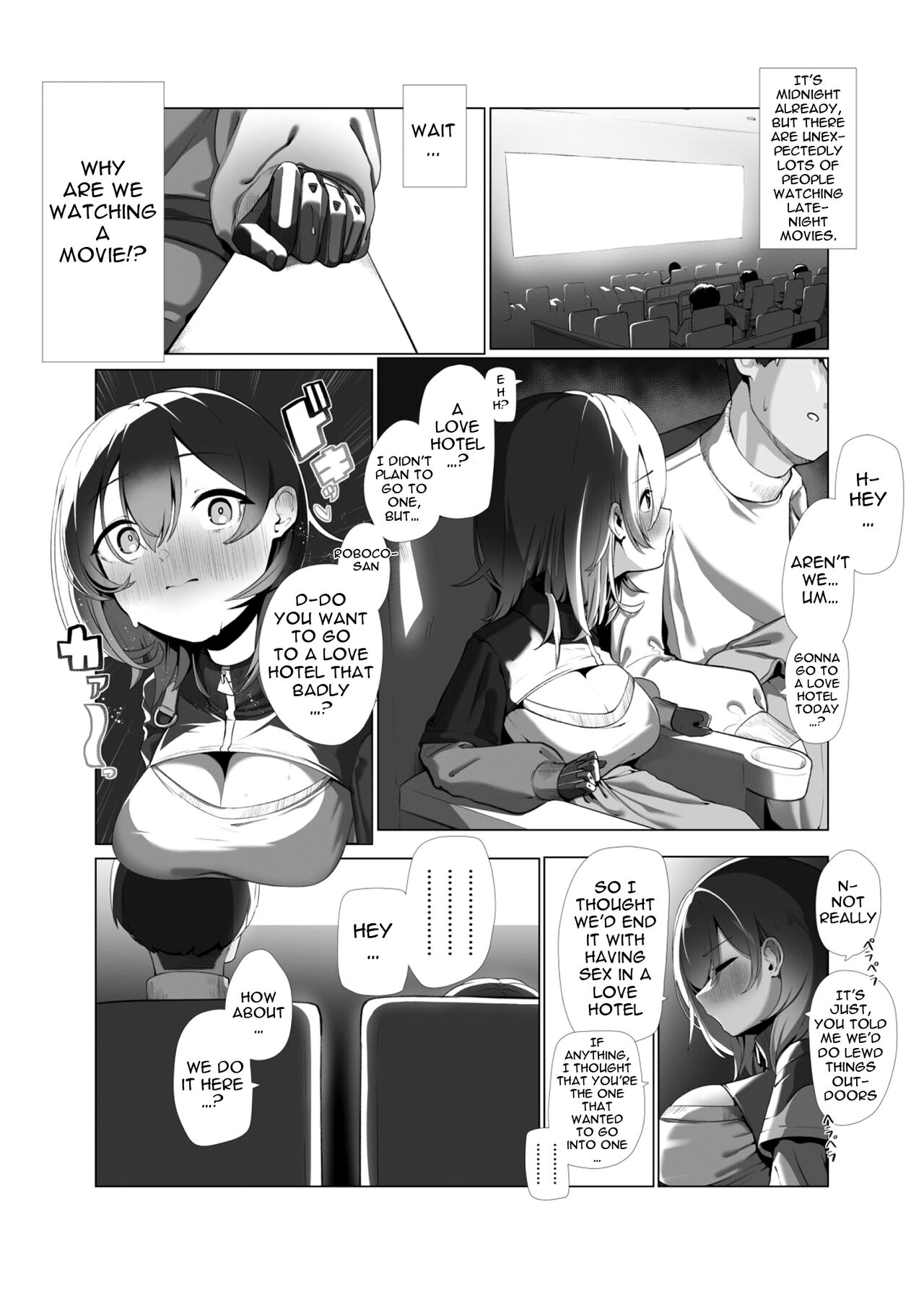 [Papi no. Ie (Yukimi Papino.)]Boku to Roboco to Koushoku Seiya | The Sacred Night Of Lust That I Spent With Roboco(Roboco-san) [English] {Doujins.com} [Digital] Page 11