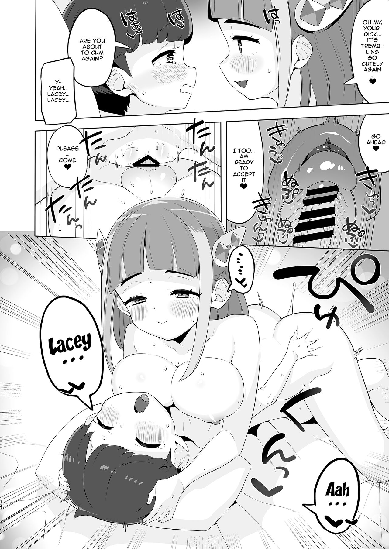 [Toranoe no Makimono (Toranoe)]Taro no Kawaii Ryugakusei Ikusei Keikaku | Lacey's Cute Exchange Student Raising Program(Pokémon Scarlet and Violet) [English] [Digital] Page 14