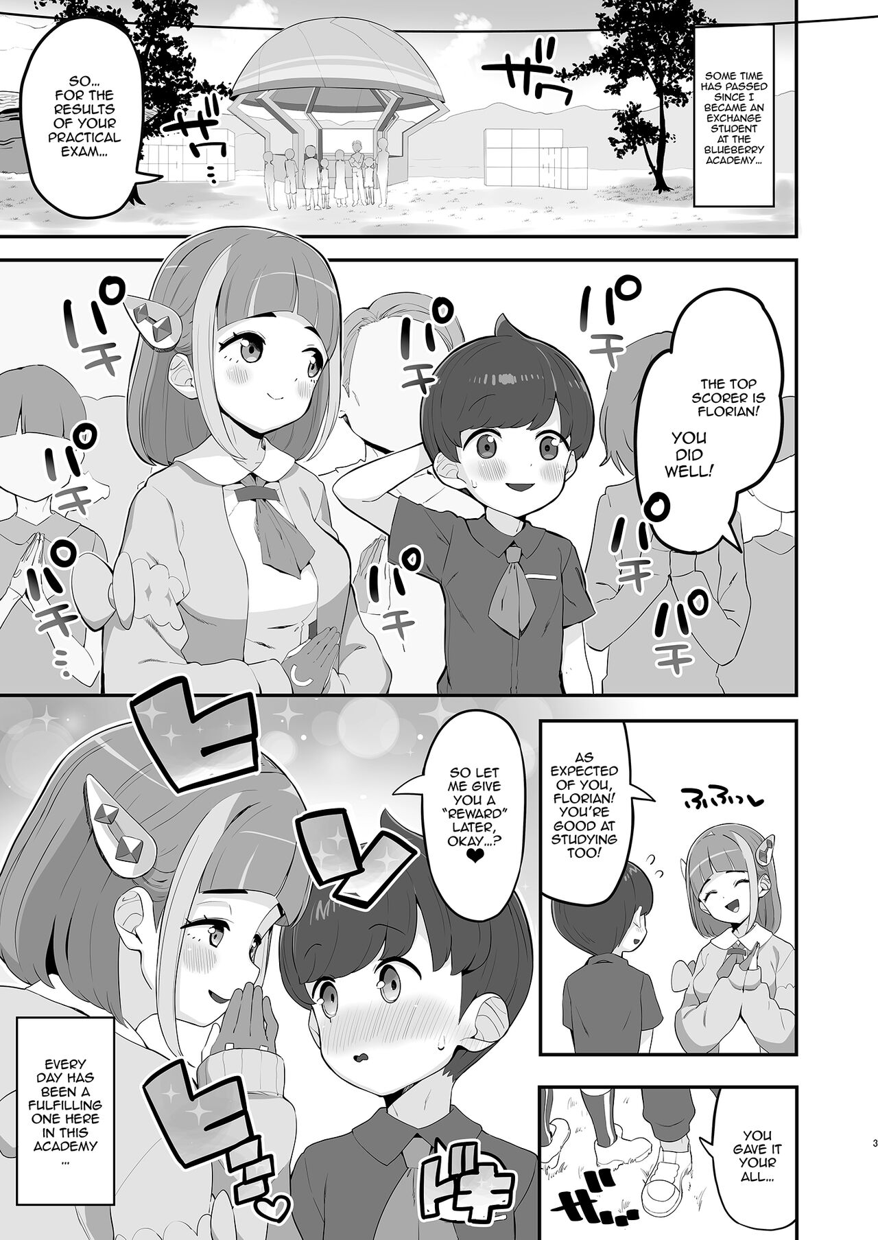 [Toranoe no Makimono (Toranoe)]Taro no Kawaii Ryugakusei Ikusei Keikaku | Lacey's Cute Exchange Student Raising Program(Pokémon Scarlet and Violet) [English] [Digital] Page 3