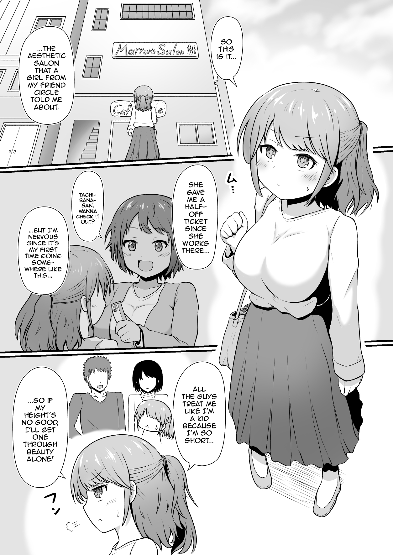 [Treewood (Kibayashi Hiyo)]Ecchi na Esthe Salon ni Youkoso Sono 1 | Welcome to the Lewd Beauty Salon 1[English] {Doujins.com} Page 2