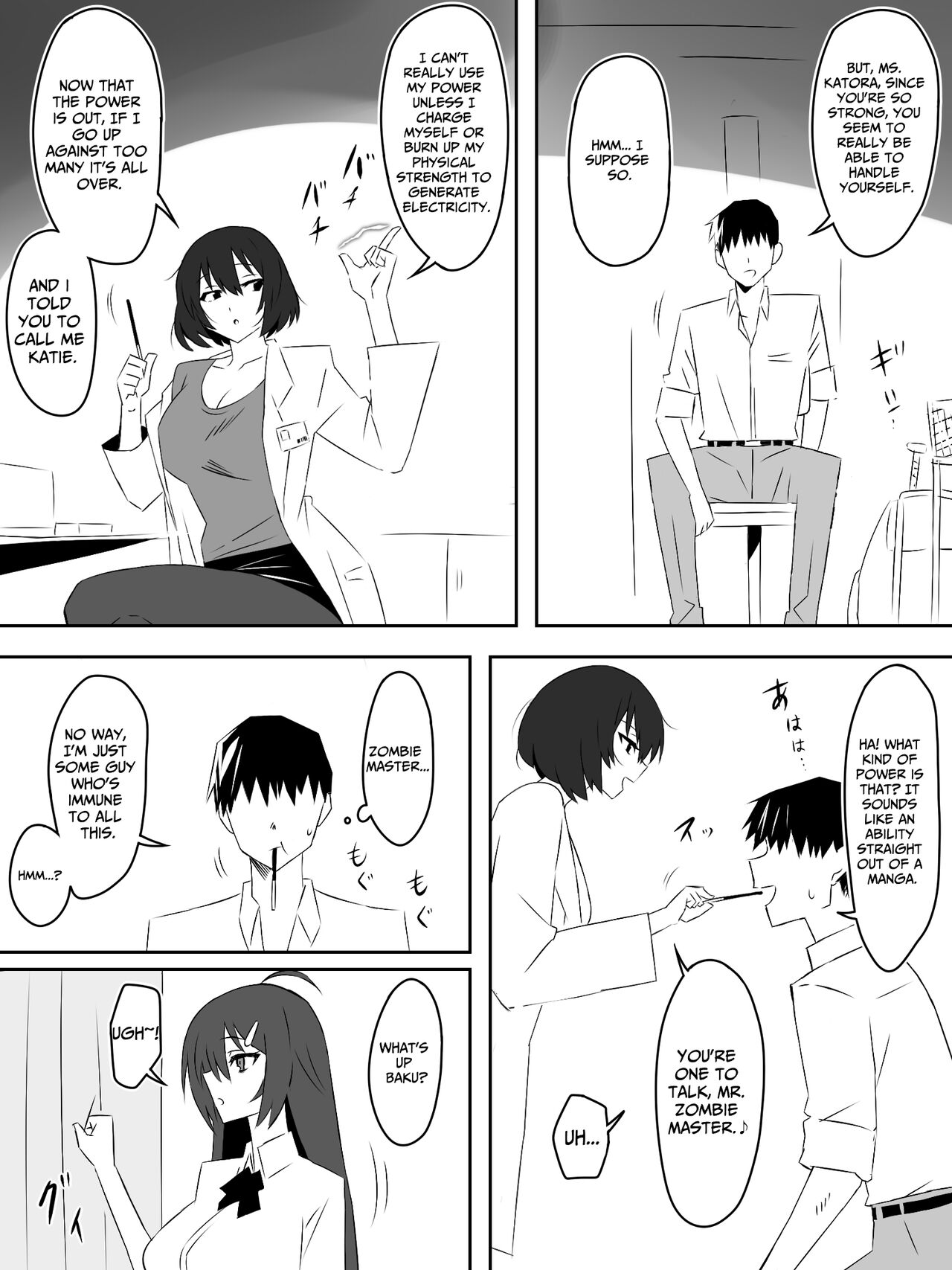 [Circle Kagemusha (Kagemusha)]Zombie Harem Life ~Koutai Mochi no Ore to Bakunyuu Zombie~ 5 | Zombie Harem Life ~My Immunity and the Big-Titted Zombie~ 5[English] [Translation Sensation] Page 10