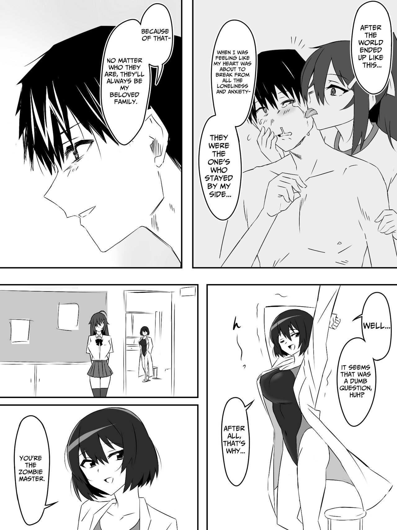 [Circle Kagemusha (Kagemusha)]Zombie Harem Life ~Koutai Mochi no Ore to Bakunyuu Zombie~ 5 | Zombie Harem Life ~My Immunity and the Big-Titted Zombie~ 5[English] [Translation Sensation] Page 46
