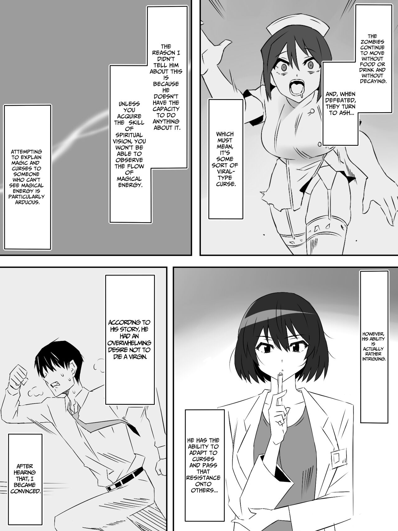 [Circle Kagemusha (Kagemusha)]Zombie Harem Life ~Koutai Mochi no Ore to Bakunyuu Zombie~ 5 | Zombie Harem Life ~My Immunity and the Big-Titted Zombie~ 5[English] [Translation Sensation] Page 50