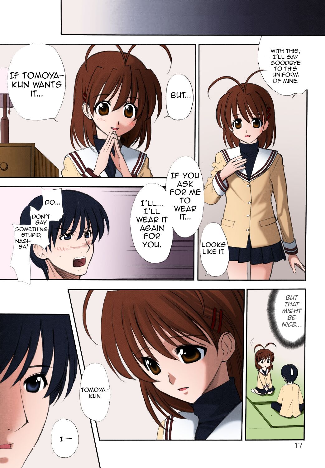 (C66) [UGEMAN (Ugeppa)]Maki Clannad(Clannad) [English] [Comfy Pillow Scans] [SPDSD] [Colorized] [Decensored] Page 16