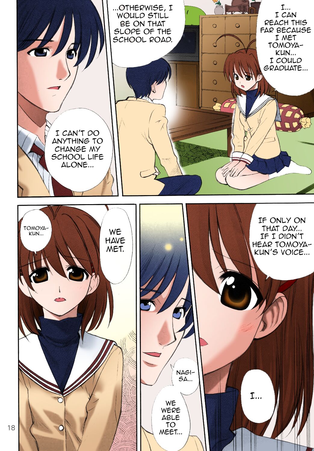 (C66) [UGEMAN (Ugeppa)]Maki Clannad(Clannad) [English] [Comfy Pillow Scans] [SPDSD] [Colorized] [Decensored] Page 17