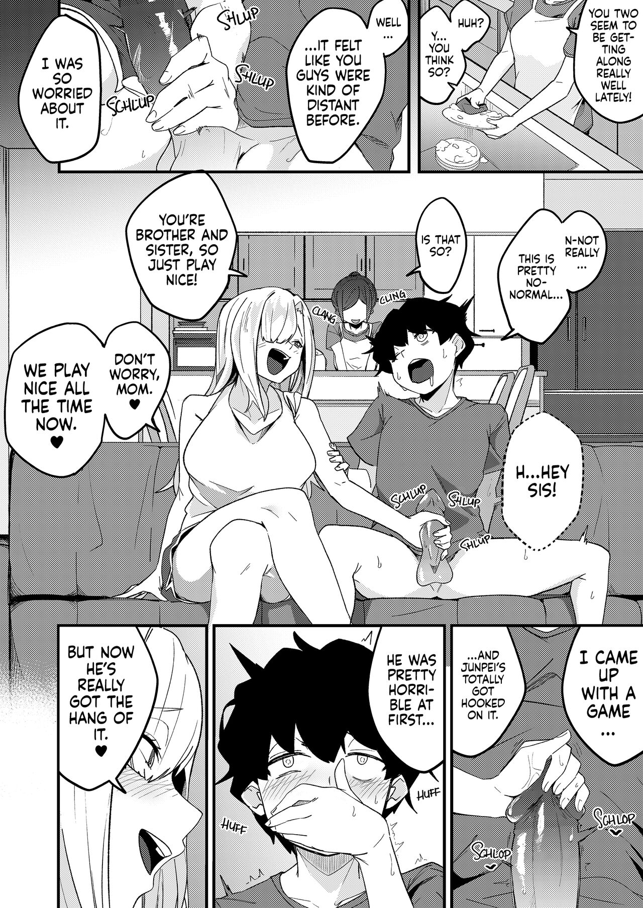 [Kakurenbo (Re:ankh)]Kyoudai Matching ~Oya ni Naisho de Gachihame Koubi Seikatsu~ | Matchmade Siblings ~Srsly, Clandestine Carnal Copulating~[English] [Digital] [Decensored] Page 33