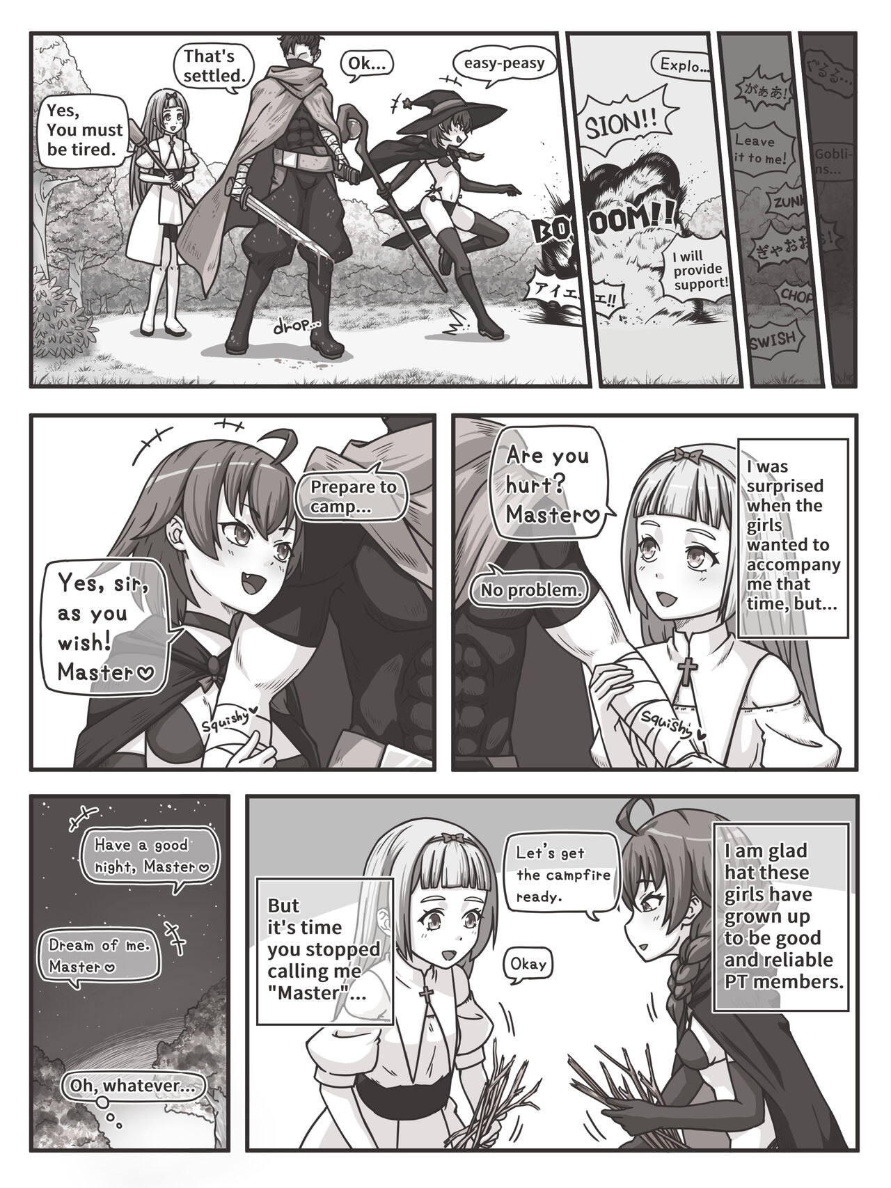 Fight Between Priestess & Witch Page 3