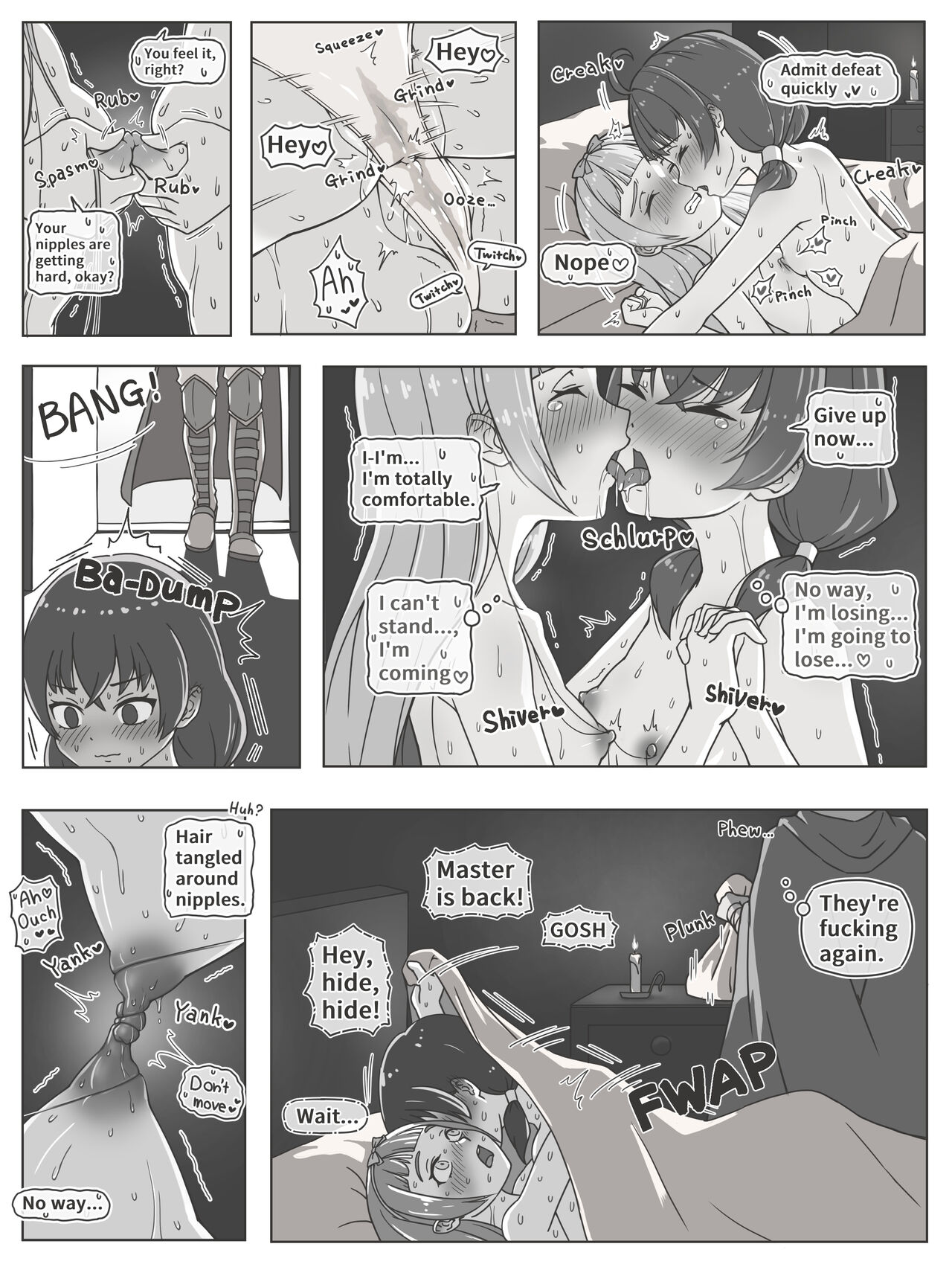 Fight Between Priestess & Witch Page 8