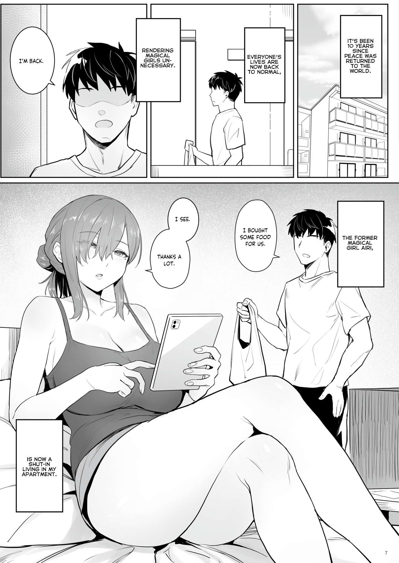 [COMEX (Zhen Lu)]Moto Mahou Shoujo no Hikikomori Seikatsu | The NEET Life of a Former Magical Girl[English] [flowerswamp] [Decensored] [Digital] Page 6