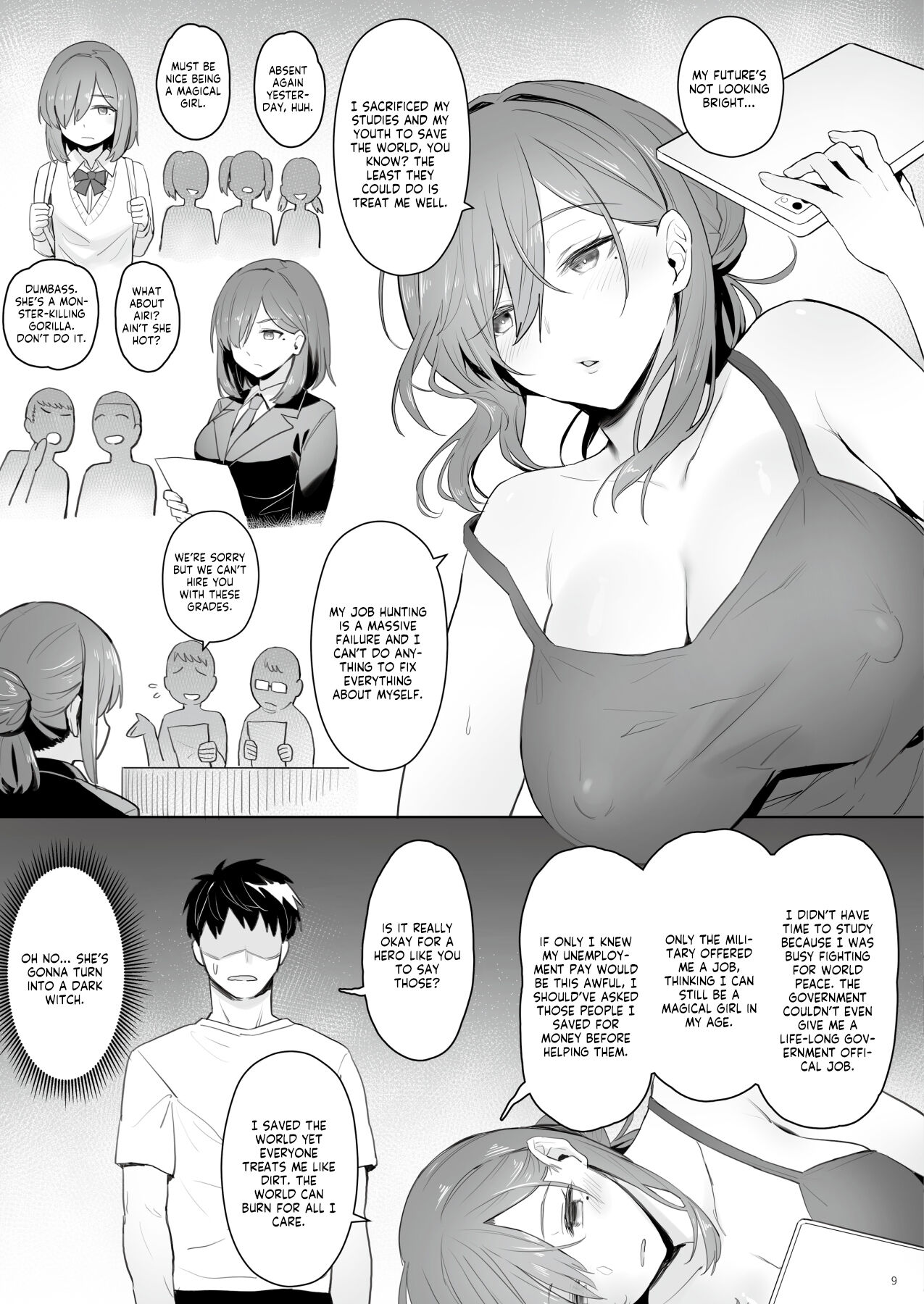 [COMEX (Zhen Lu)]Moto Mahou Shoujo no Hikikomori Seikatsu | The NEET Life of a Former Magical Girl[English] [flowerswamp] [Decensored] [Digital] Page 8