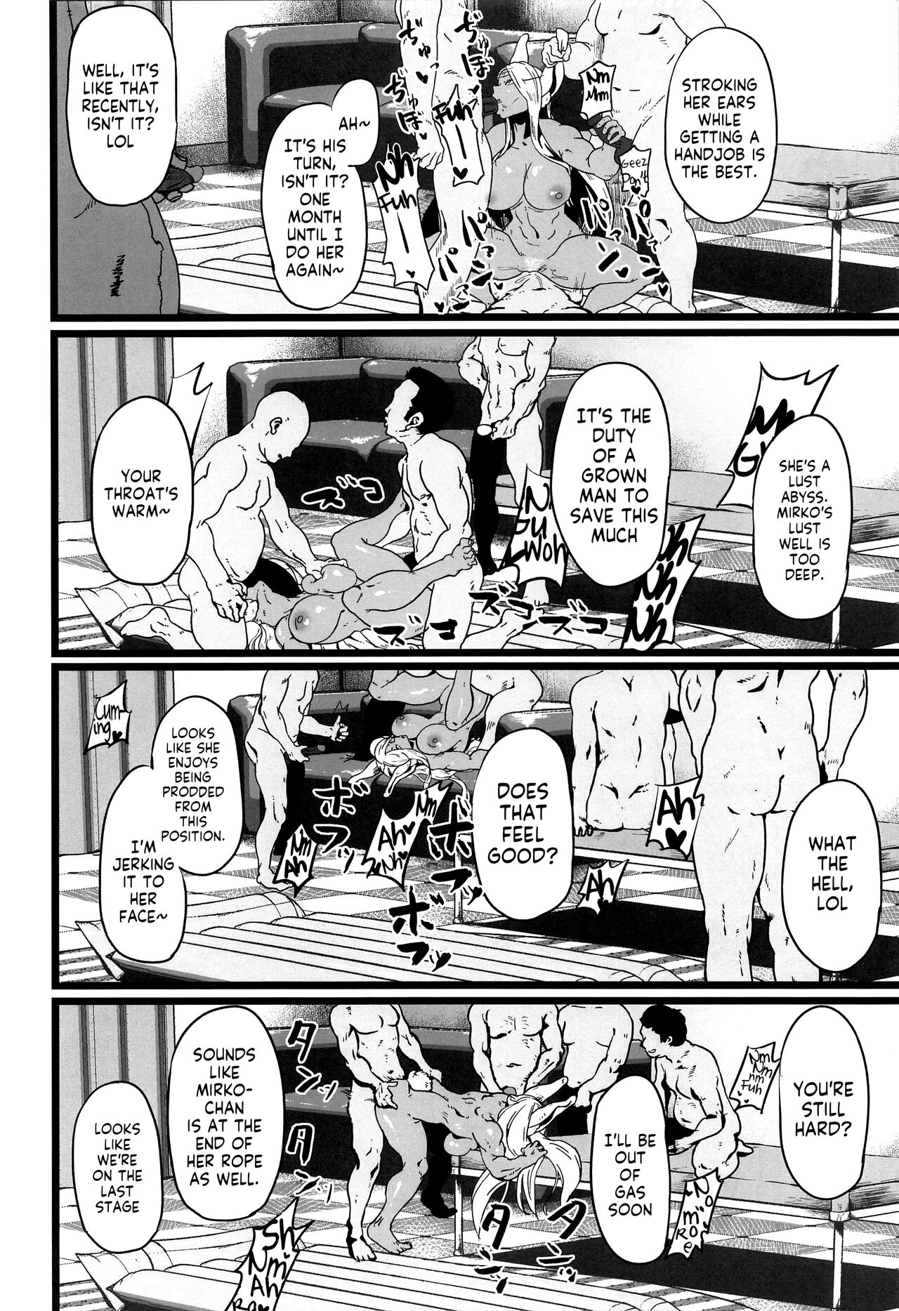 (C101) [Pin to Kite Jigoku (Dance Eiki)]Bukkake Mirko(Boku no Hero Academia) [English] [RookieDreams] [Decensored] Page 17