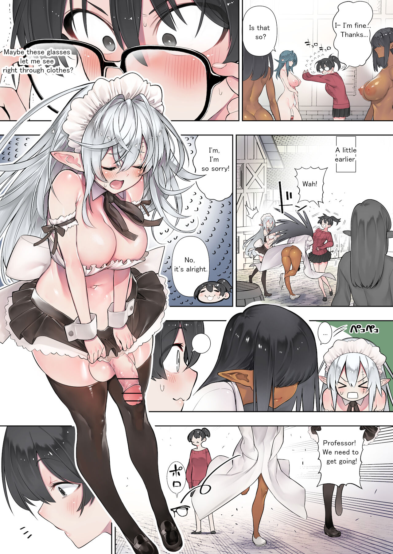 [Kawakami Masaki]Futanari no Elf(English) Page 126