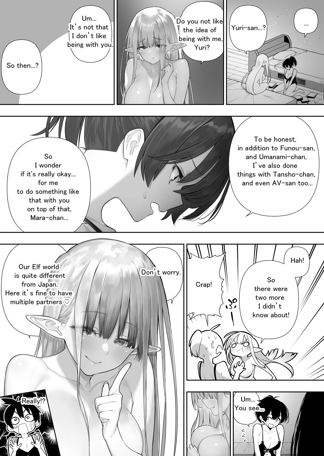 [Kawakami Masaki]Futanari no Elf(English) Page 184