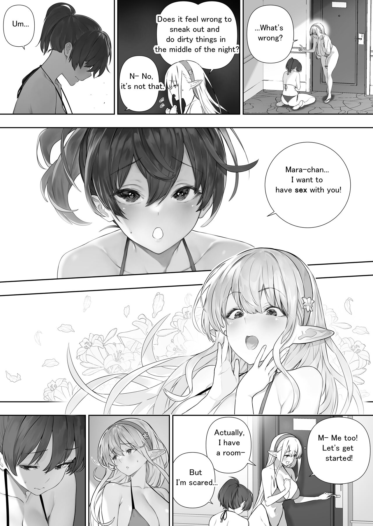 [Kawakami Masaki]Futanari no Elf(English) Page 253