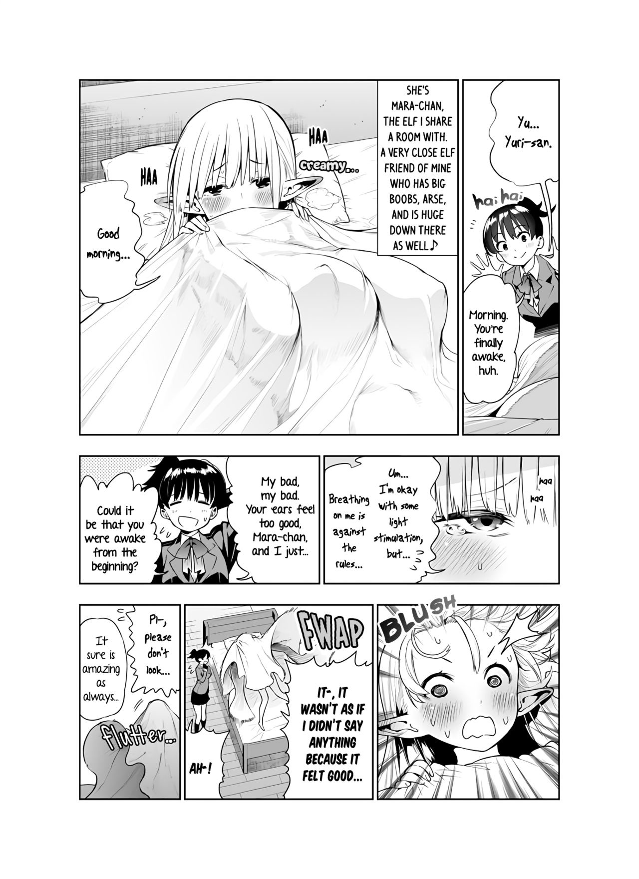 [Kawakami Masaki]Futanari no Elf(English) Page 8