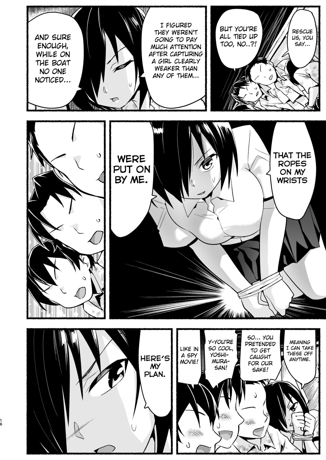 [OTOREKO (Toilet Komoru)]Mujintou JK! Choroi yo Yoshimura-san! Volume. 5[English] {Mant} [Digital] Page 15