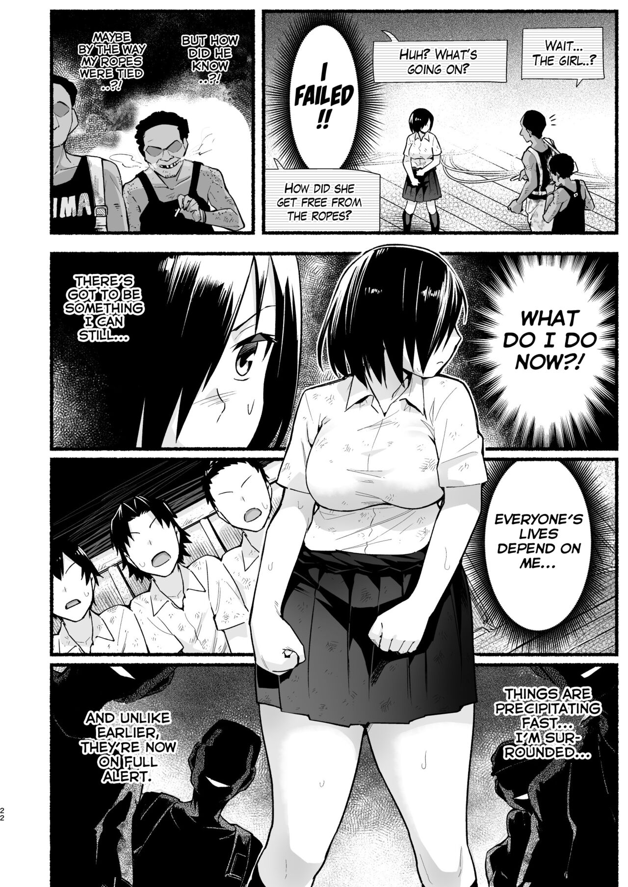 [OTOREKO (Toilet Komoru)]Mujintou JK! Choroi yo Yoshimura-san! Volume. 5[English] {Mant} [Digital] Page 21