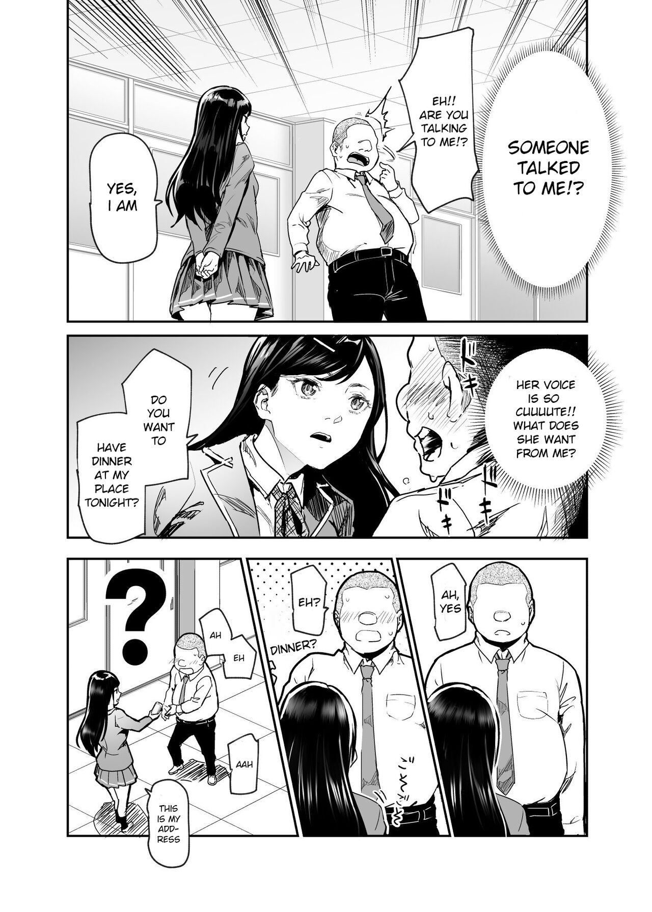 [Nyuu Koubou (Nyuu)]Jaa Issho ni Ofuro Hairimasho? EX ~Suki na Ko no Ie de Bangohan Tabetara Minna de Ofuro mo Hairu Koto ni Natta Ken~[English] Page 4