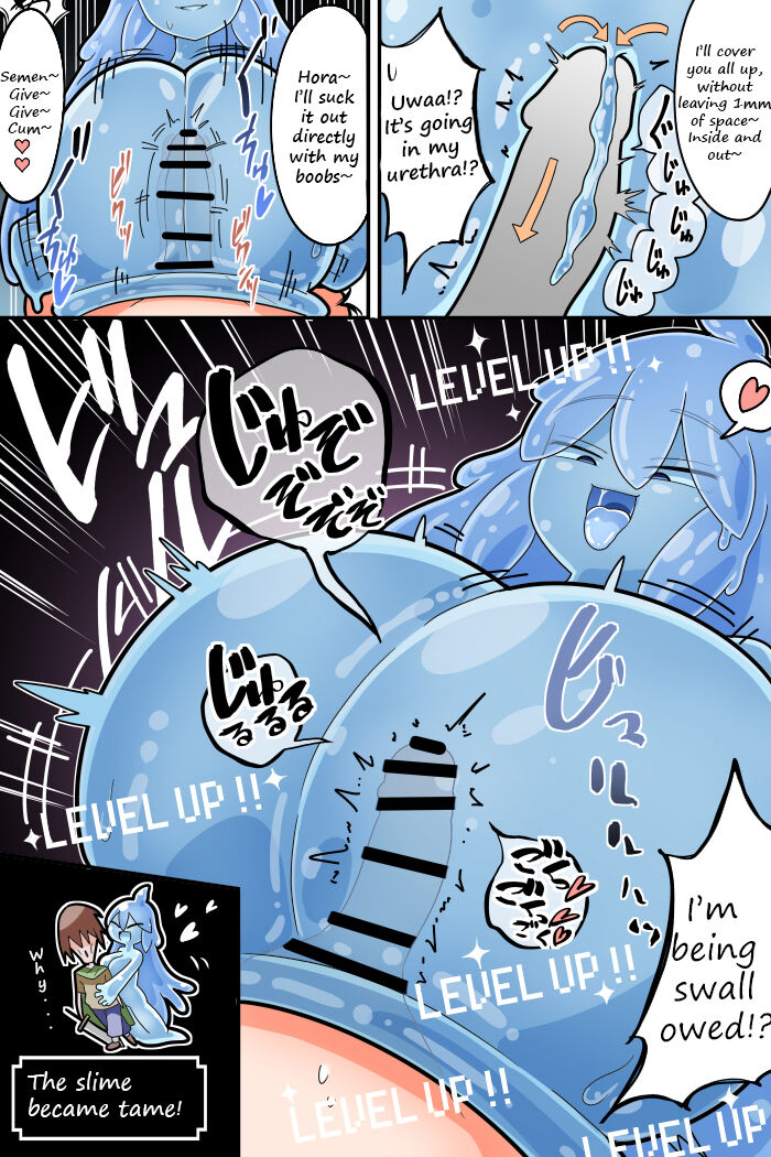 [Dakkoku Jiro]Paizuri Sakusei Slime ni Makeru Manga | A manga about losing to a sperm extracting slime's paizuri[English] Page 4