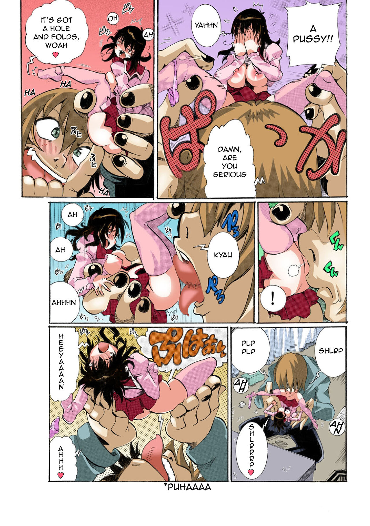 Chitchai kanojo ~ ○senchi no ana o kitsukitsu kōsokupisuton!~ [Full color] (1) [English] + Omake Page 15
