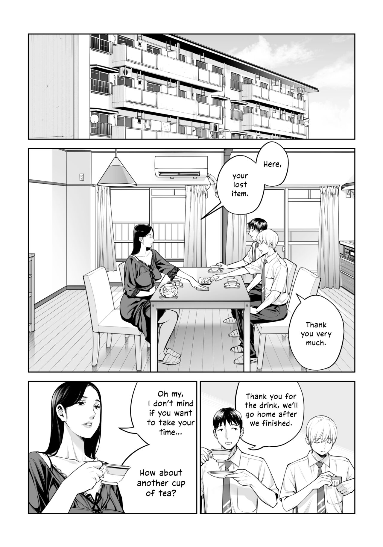 [HGT Labo (Tsusauto)]Kurokami Onna no Fudeoroshi ~Himitsu no Heya de Nakadashi Sasete Ageru wa~[English] [Vivid Rabbit Translation] Page 22
