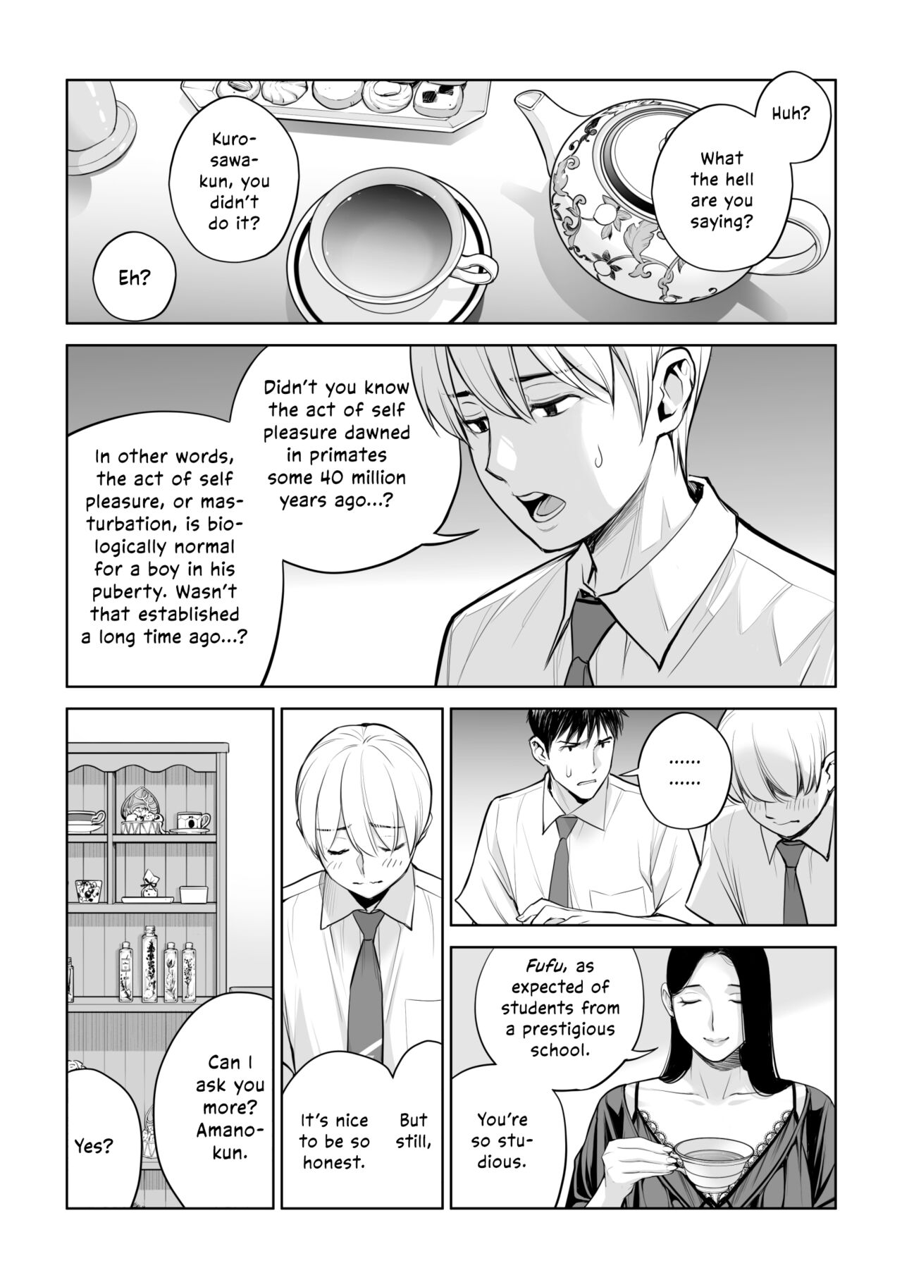 [HGT Labo (Tsusauto)]Kurokami Onna no Fudeoroshi ~Himitsu no Heya de Nakadashi Sasete Ageru wa~[English] [Vivid Rabbit Translation] Page 26