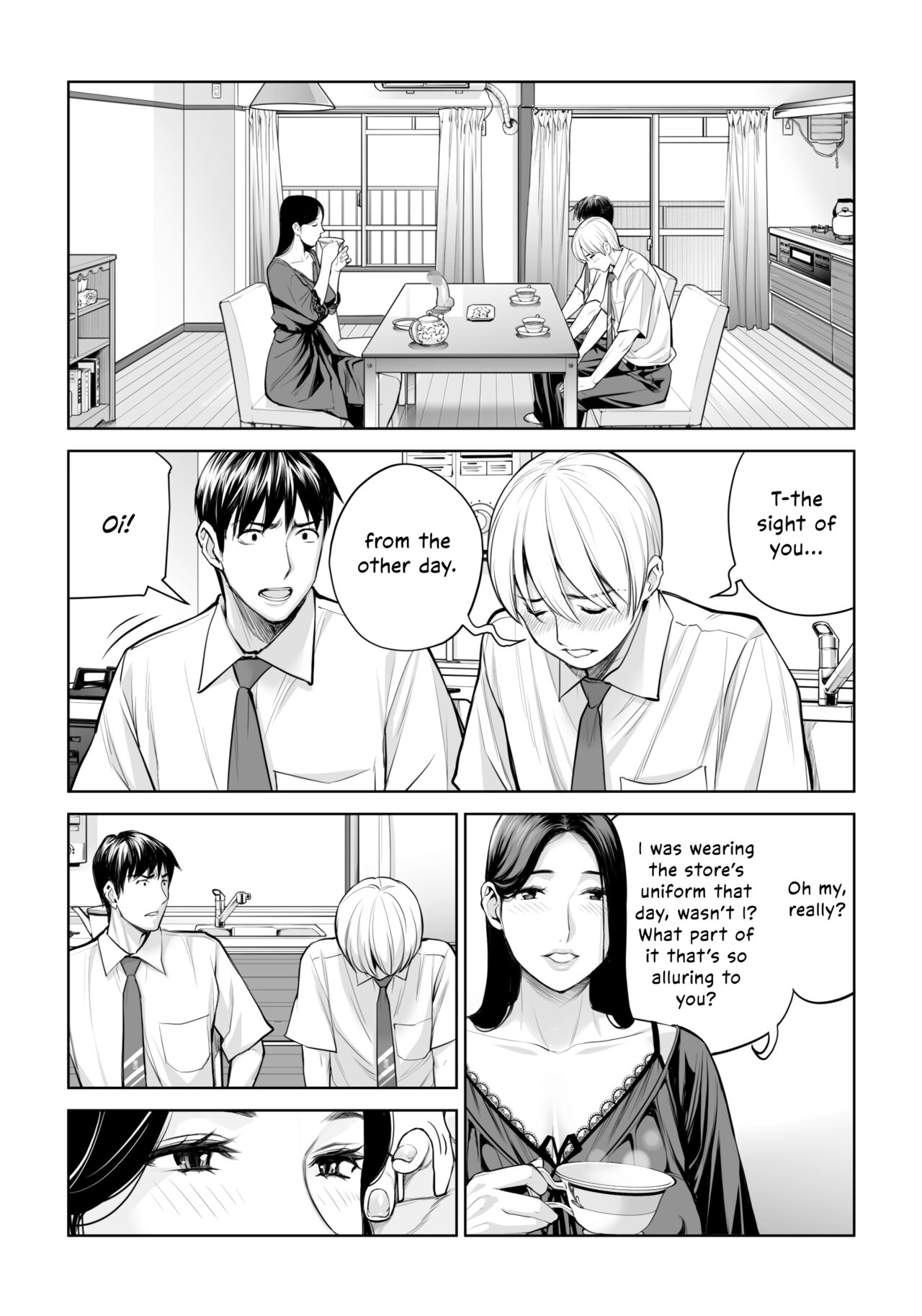 [HGT Labo (Tsusauto)]Kurokami Onna no Fudeoroshi ~Himitsu no Heya de Nakadashi Sasete Ageru wa~[English] [Vivid Rabbit Translation] Page 28