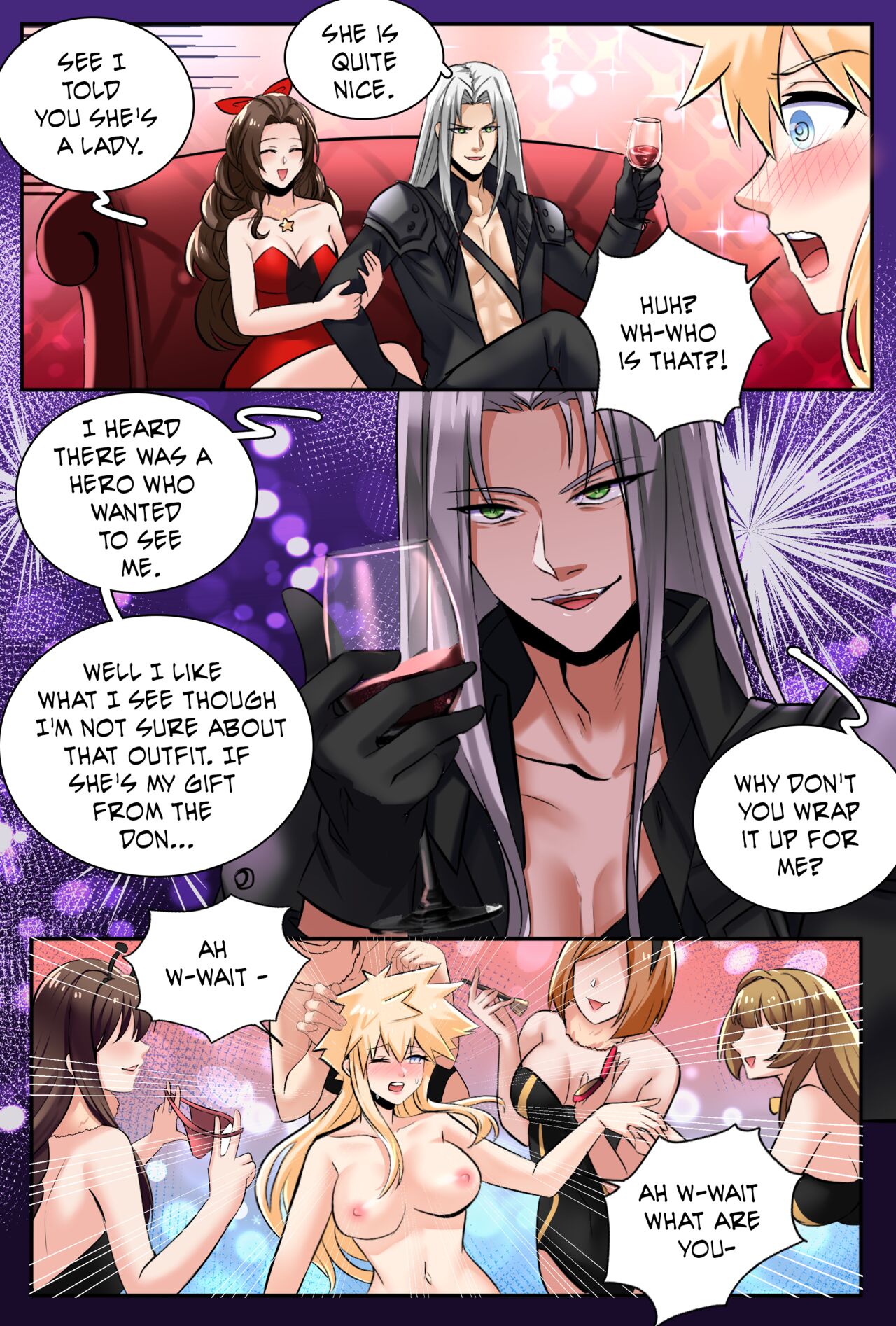 [MeowWithMe]Final Fantasy 7: Honey Bee Inn Page 27