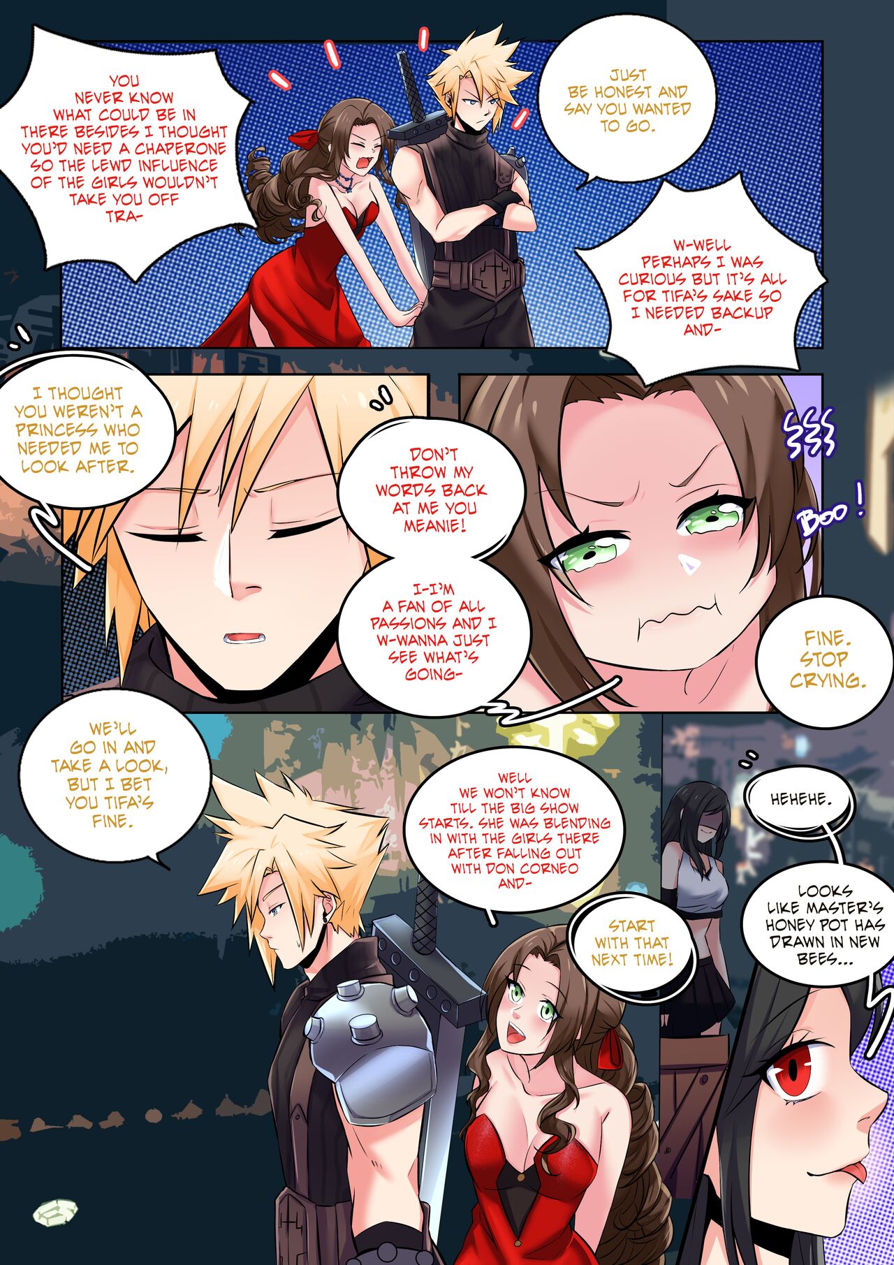 [MeowWithMe]Final Fantasy 7: Honey Bee Inn Page 3