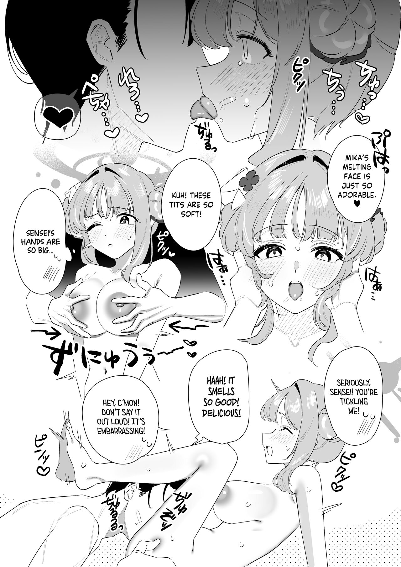 [Samayou Majin (Saionji Mayoi)]Konya wa Semetai Ohime-sama! | Tonight the Princess wants to take the lead(Blue Archive) [English] [Tea Party Scans] [Digital] Page 22