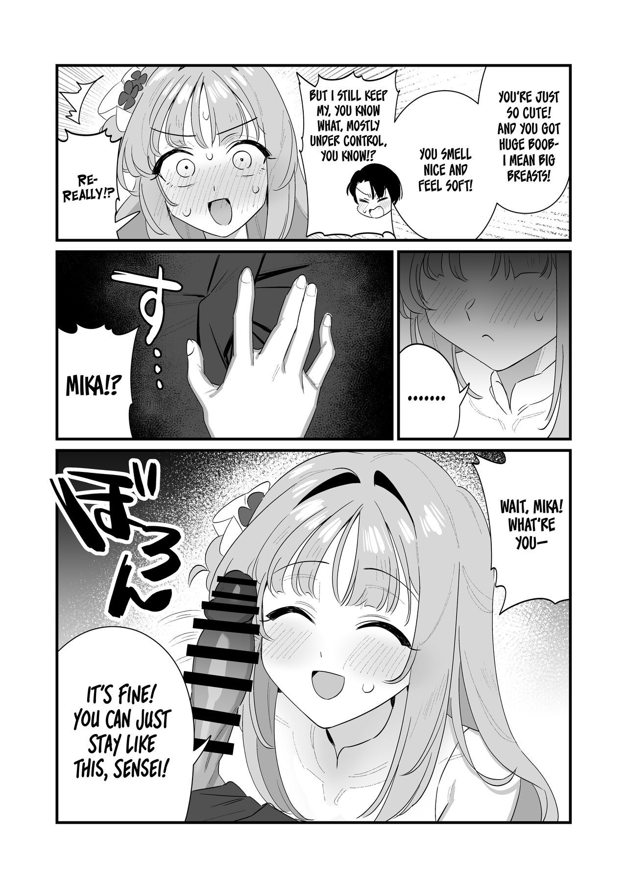 [Samayou Majin (Saionji Mayoi)]Konya wa Semetai Ohime-sama! | Tonight the Princess wants to take the lead(Blue Archive) [English] [Tea Party Scans] [Digital] Page 9